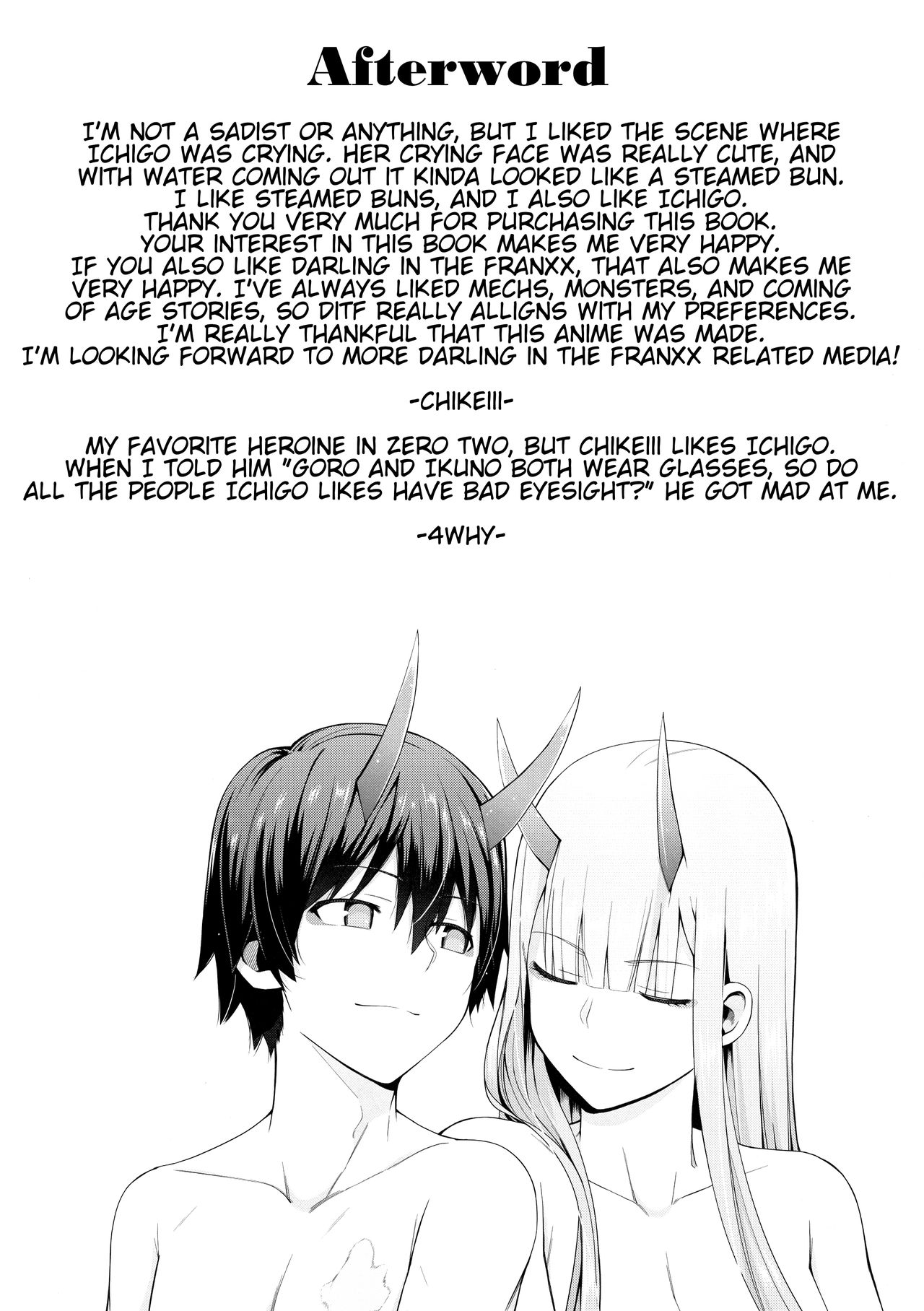 (GOOD COMIC CITY 25) [Bad Mushrooms (4why&Chicke III, mimo)] DARLING Ningen Shikkaku (DARLING in the FRANXX) [English] [Hentai_Doctor] image number 37