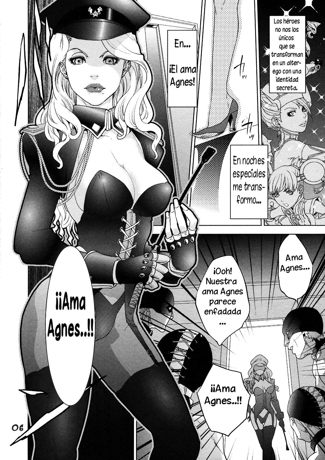 (SC53) [Hougakuya (Touzai, Nanboku)] Agnes-san Oshigoto desu! (TIGER & BUNNY) [Spanish] image number 6