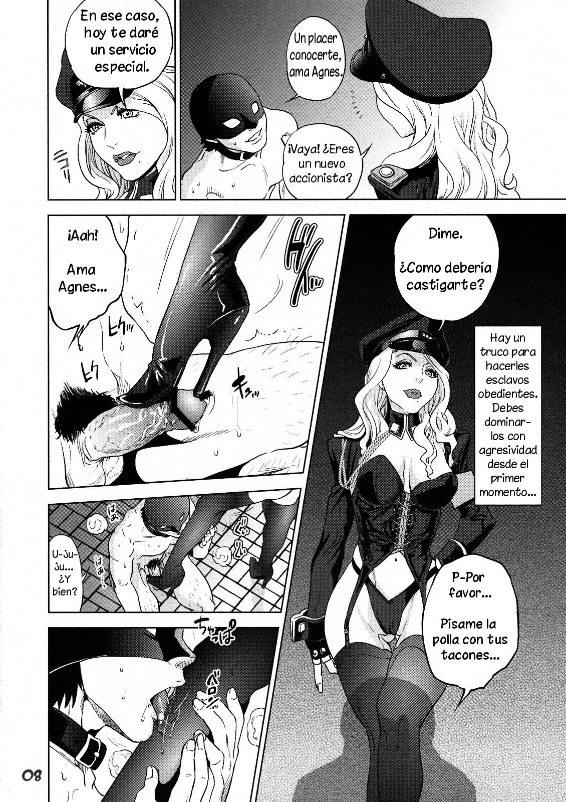 (SC53) [Hougakuya (Touzai, Nanboku)] Agnes-san Oshigoto desu! (TIGER & BUNNY) [Spanish] image number 8