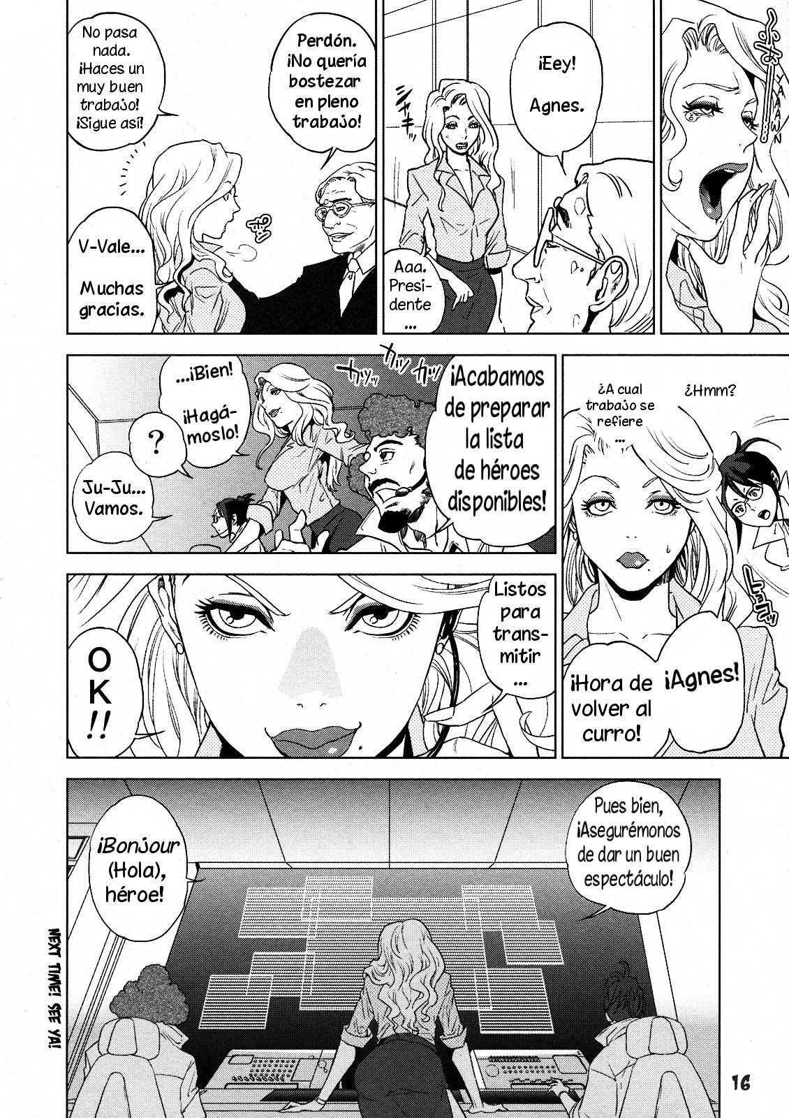 (SC53) [Hougakuya (Touzai, Nanboku)] Agnes-san Oshigoto desu! (TIGER & BUNNY) [Spanish] image number 16