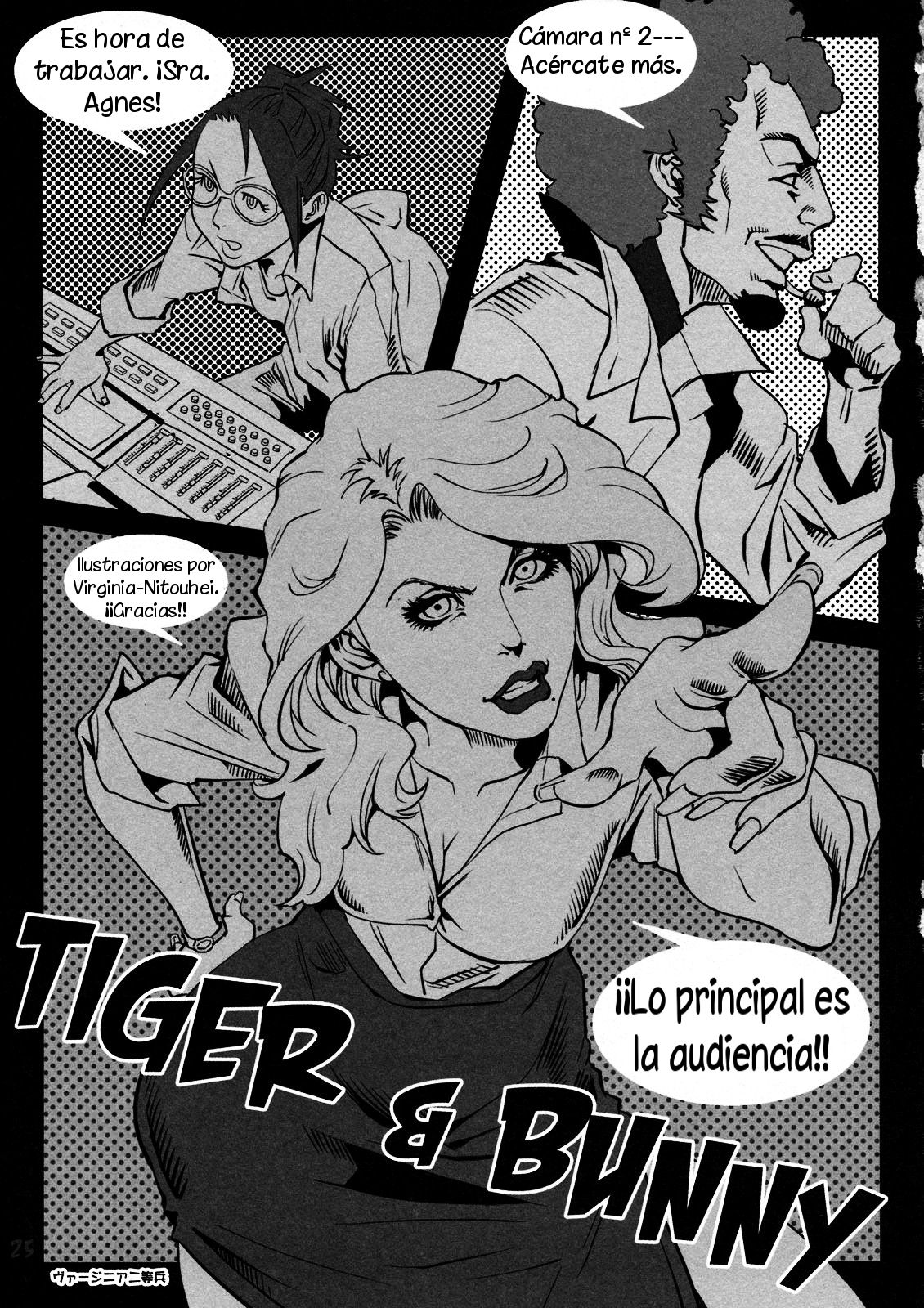 (SC53) [Hougakuya (Touzai, Nanboku)] Agnes-san Oshigoto desu! (TIGER & BUNNY) [Spanish] image number 25