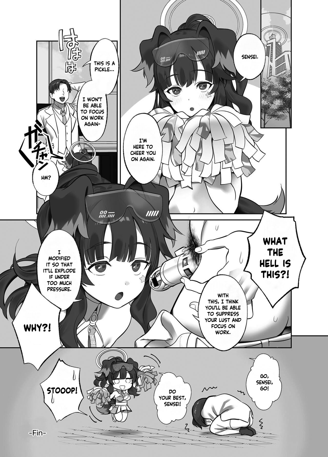 [Nukunukujima (Caffeine Chuudoku)] Ike Ike Sensei Ganbare Ganbare Sensei | Go, Sensei, Go! Do Your Best, Sensei! (Blue Archive) [English] [Douzo Lad Translations] [Digital] Bildnummer 18