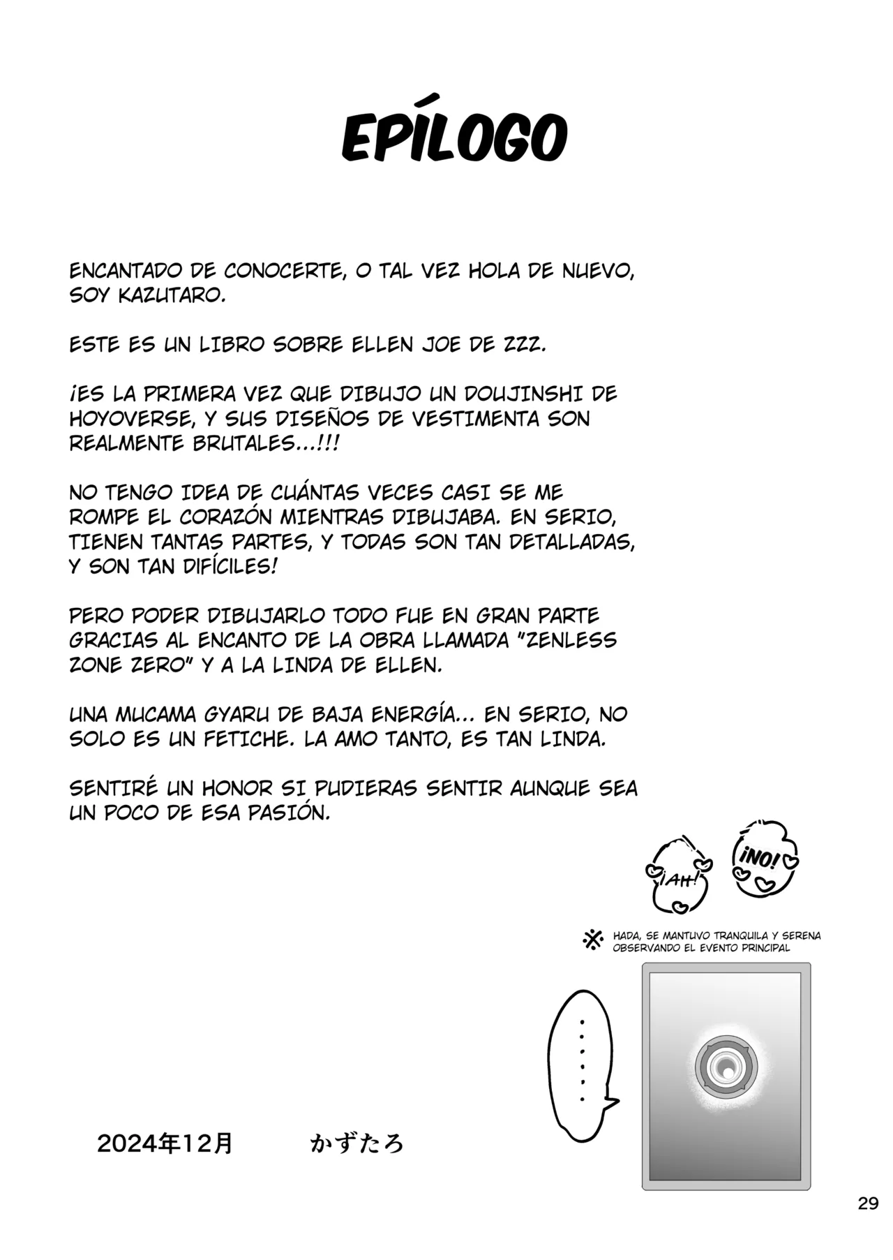 [Union Bust (Kazutaro)] Maguro janakute Same dakara! | ¡No soy un atún, soy un tiburón! (Zenless Zone Zero) [Spanish] {Doujins.com} [Digital] imagen número 29