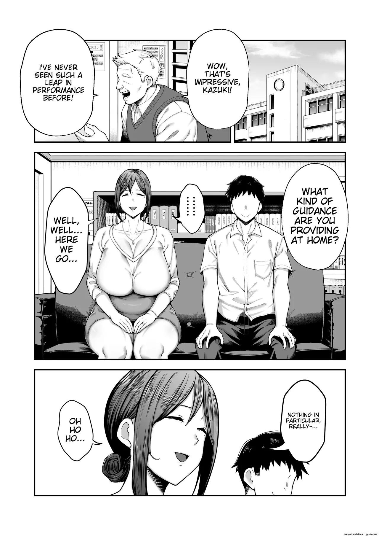 Mother and Child Manga (Miyuki II) Machine-Translated image number 1