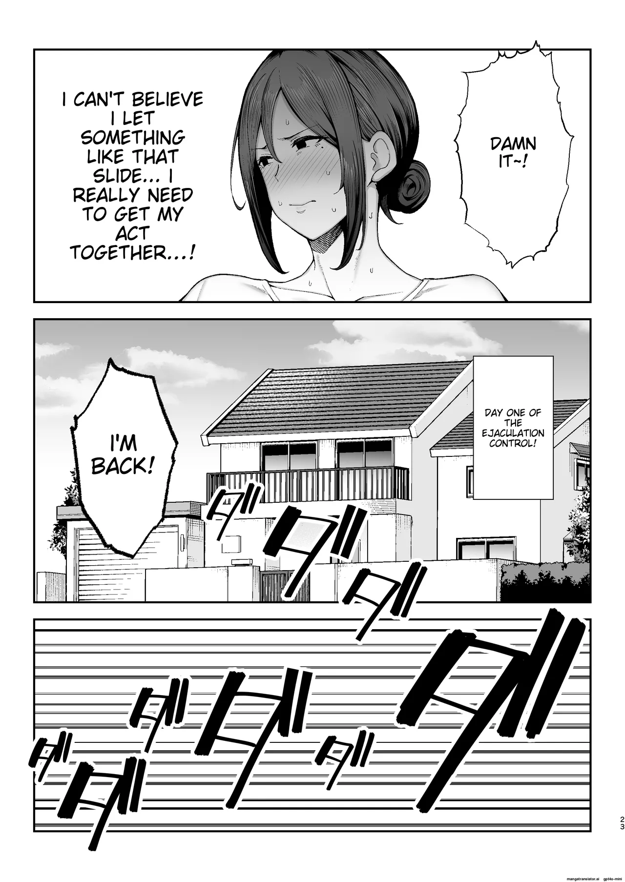 Mother and Child Manga (Miyuki II) Machine-Translated image number 23