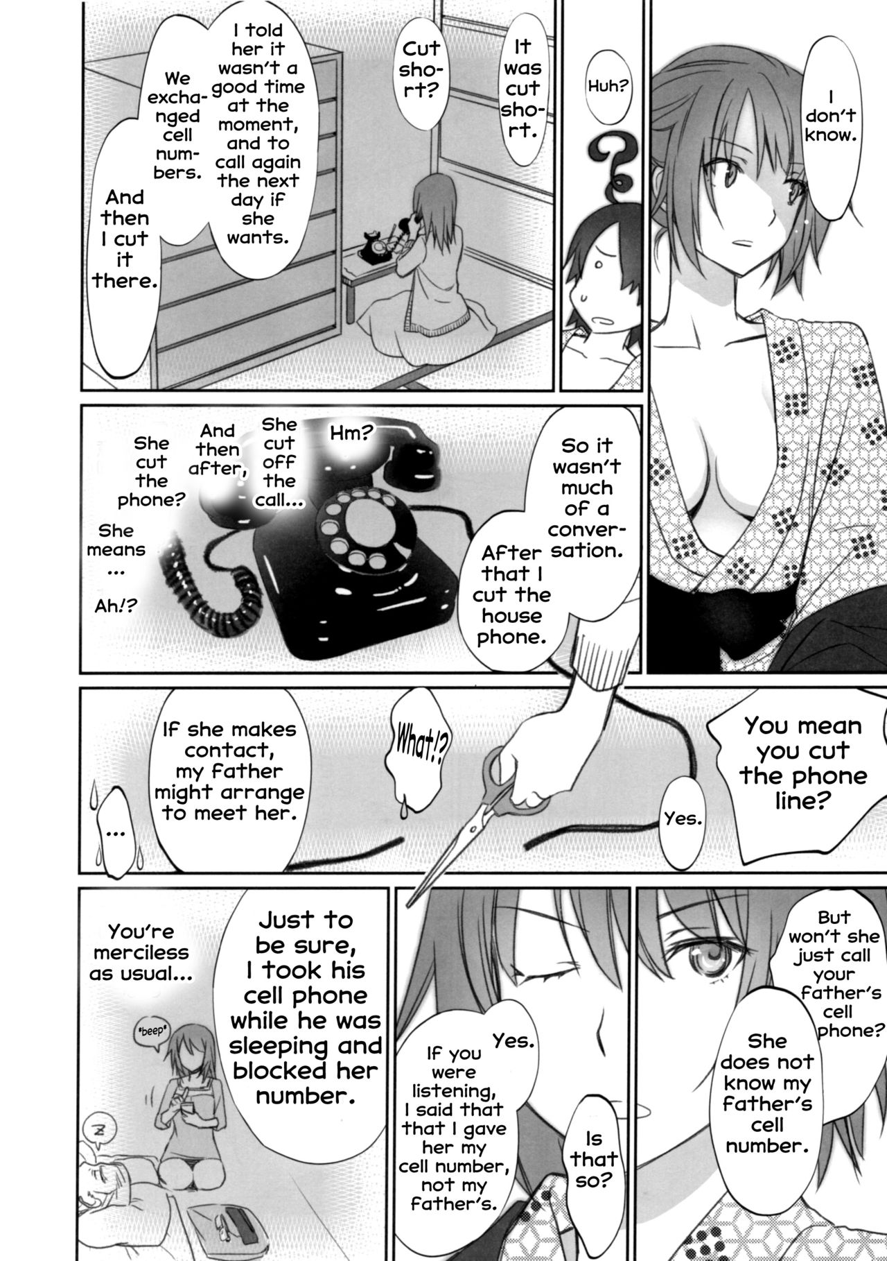 (C89) [Bloody Okojo (Akutagawa Manbou, Takakujyu)] Hitagi Family Chuuhen (Bakemonogatari) [English] [Erozbischof] image number 18