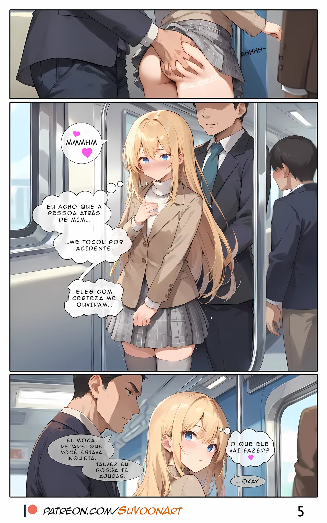 [SuVoonArt] A Ride to Remember | Uma viagem para lembrar Ch. 1 [Portuguese-BR] [AI Generated] numero di immagine  6