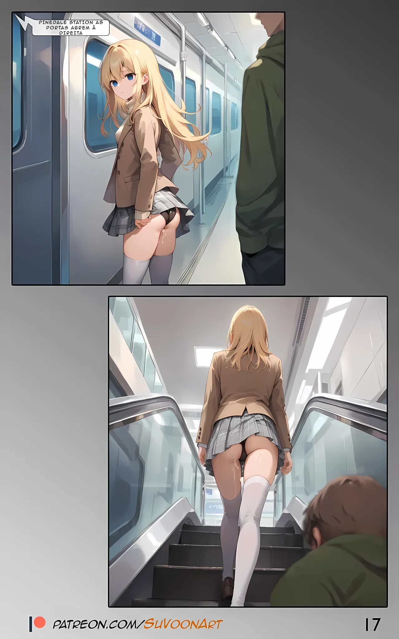 [SuVoonArt] A Ride to Remember | Uma viagem para lembrar Ch. 1 [Portuguese-BR] [AI Generated] numero di immagine  18