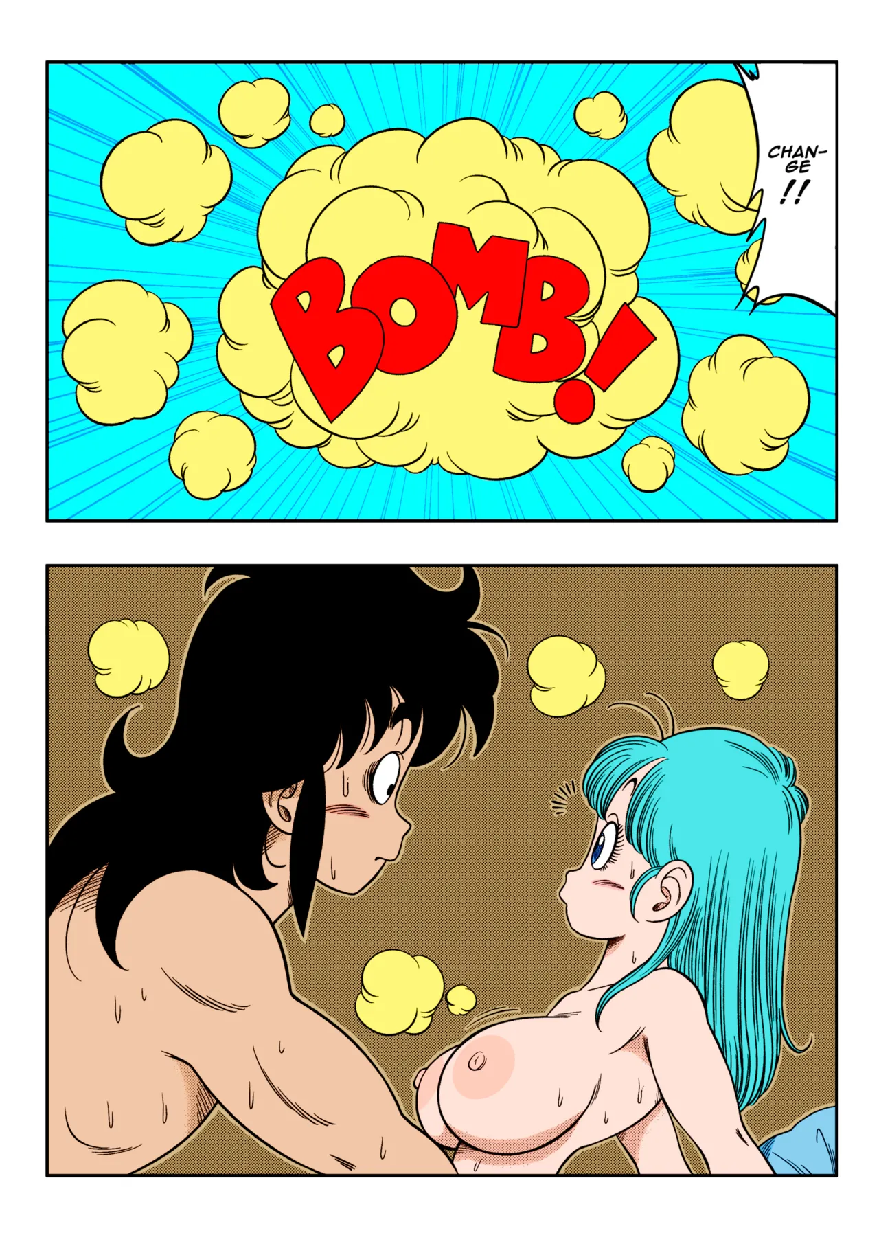 [Yamamoto Doujin (Yamamoto)] Henkatsu! | Change! (Dragon Ball) [English] [Colorized] [Decensored] Bildnummer 21