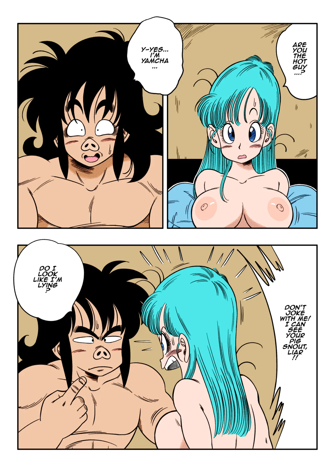 [Yamamoto Doujin (Yamamoto)] Henkatsu! | Change! (Dragon Ball) [English] [Colorized] [Decensored] Bildnummer 22