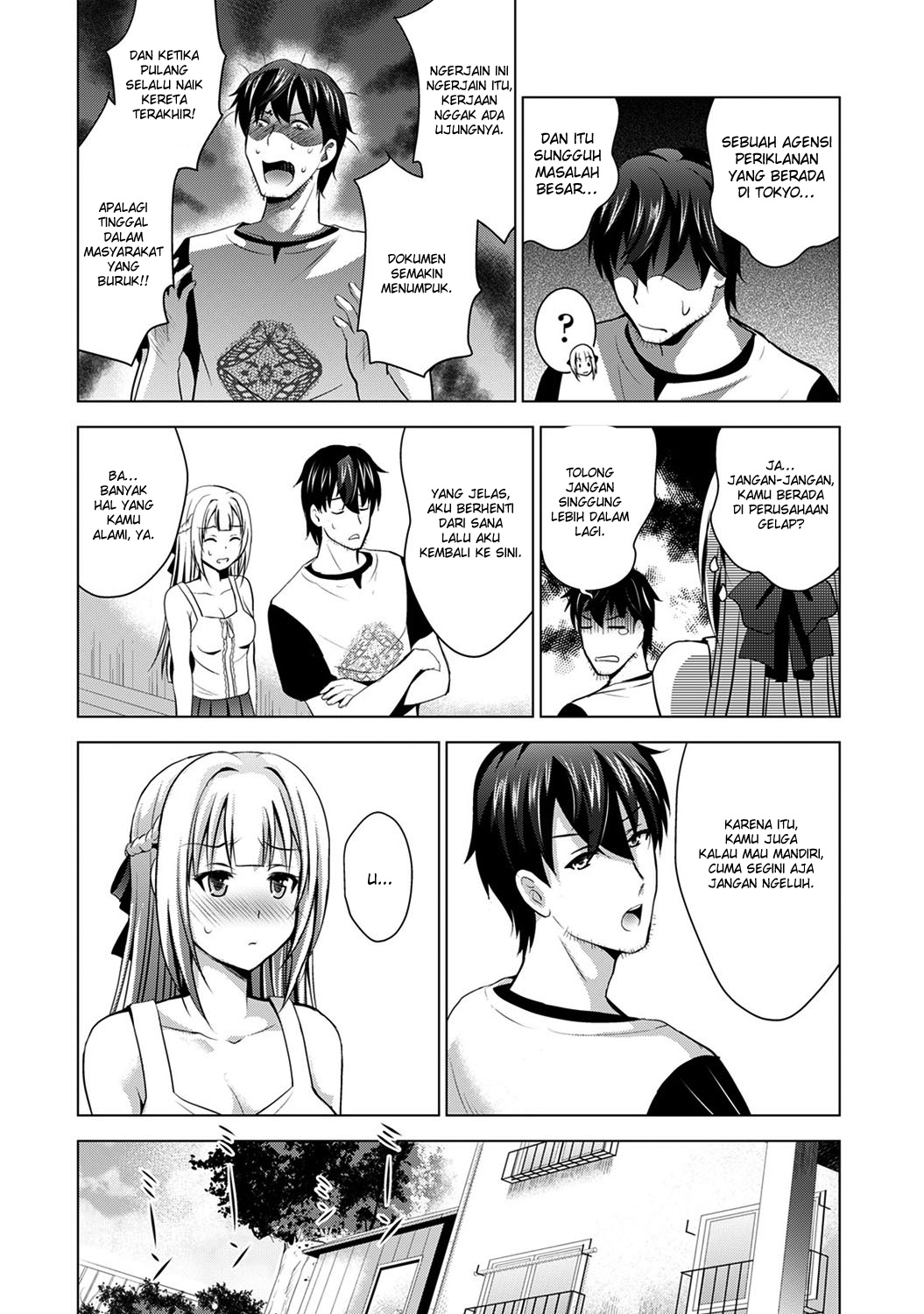 [Arino Hiroshi] Iede Shoujo to Kyou kara Doukyo!? ~Inaka ni Funare na Wagamama Ojou-sama to no Slow Life~ Ch. 3 (COMIC Ananga Ranga Vol. 56) [Indonesian] [Kiyo21] image number 3