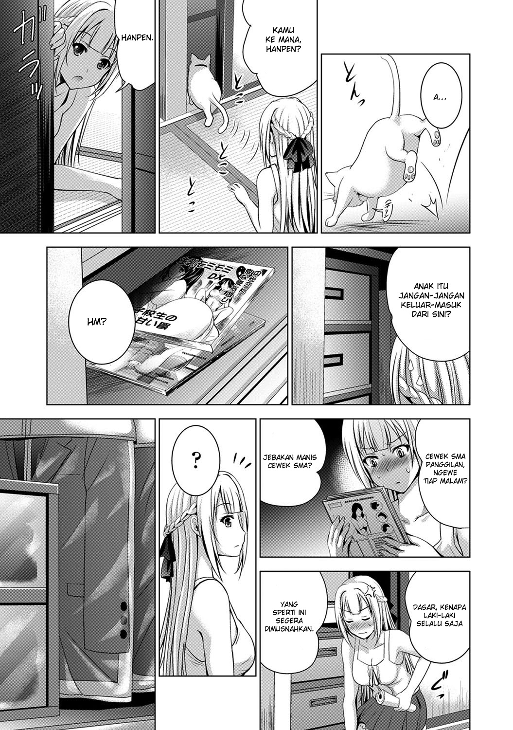 [Arino Hiroshi] Iede Shoujo to Kyou kara Doukyo!? ~Inaka ni Funare na Wagamama Ojou-sama to no Slow Life~ Ch. 3 (COMIC Ananga Ranga Vol. 56) [Indonesian] [Kiyo21] image number 8