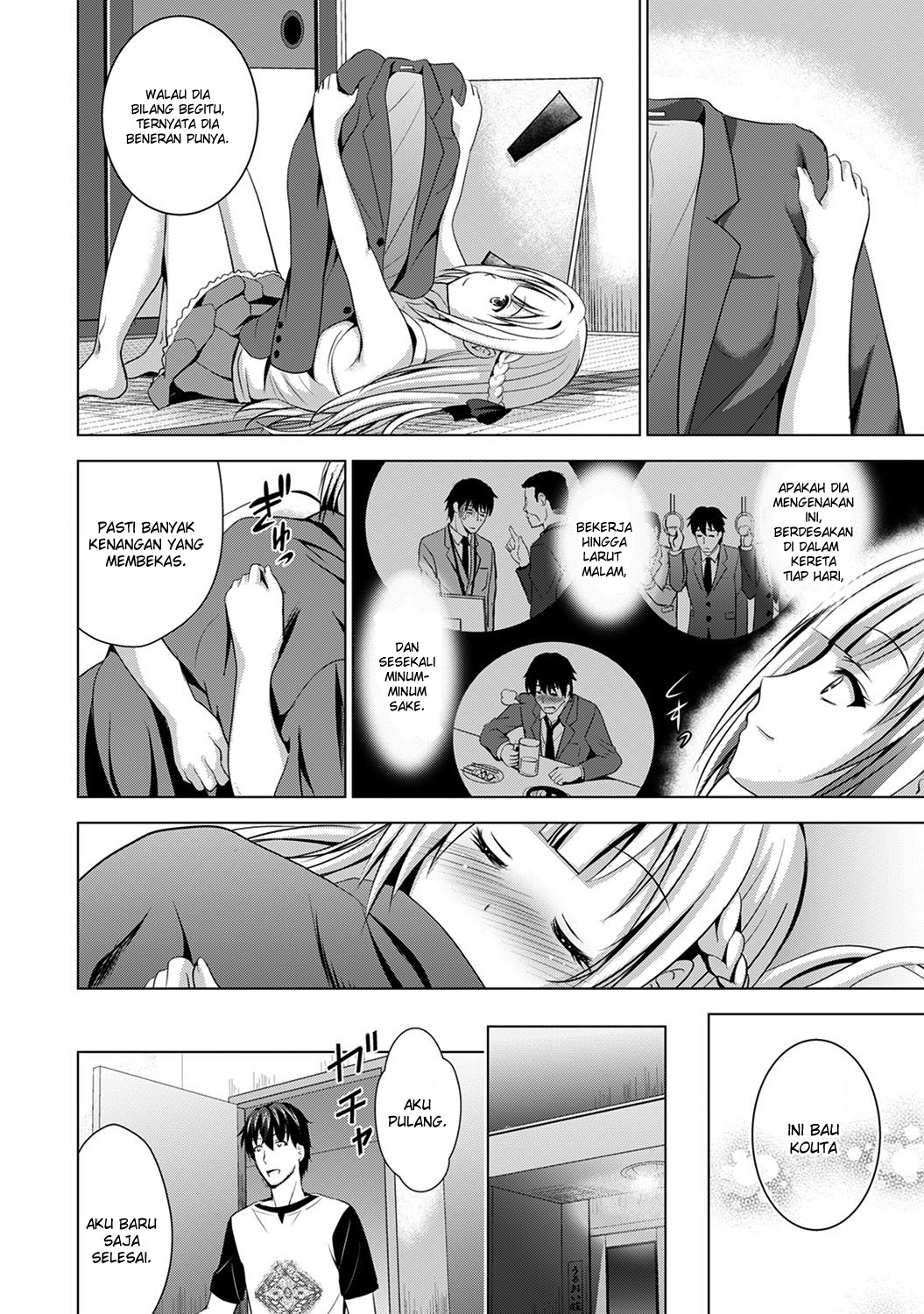 [Arino Hiroshi] Iede Shoujo to Kyou kara Doukyo!? ~Inaka ni Funare na Wagamama Ojou-sama to no Slow Life~ Ch. 3 (COMIC Ananga Ranga Vol. 56) [Indonesian] [Kiyo21] image number 9