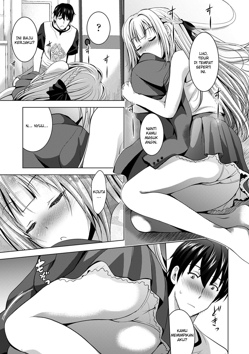 [Arino Hiroshi] Iede Shoujo to Kyou kara Doukyo!? ~Inaka ni Funare na Wagamama Ojou-sama to no Slow Life~ Ch. 3 (COMIC Ananga Ranga Vol. 56) [Indonesian] [Kiyo21] image number 10