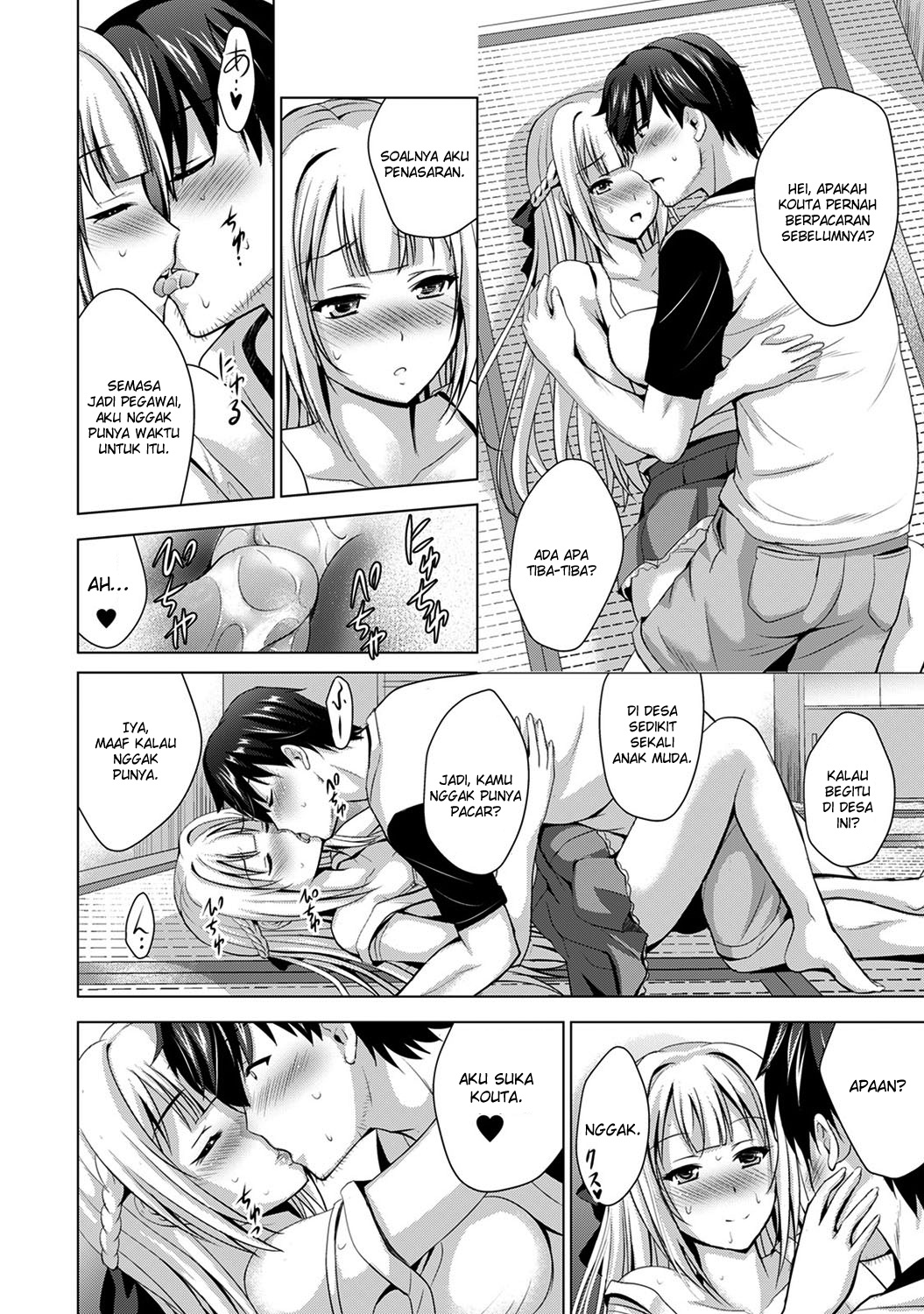 [Arino Hiroshi] Iede Shoujo to Kyou kara Doukyo!? ~Inaka ni Funare na Wagamama Ojou-sama to no Slow Life~ Ch. 3 (COMIC Ananga Ranga Vol. 56) [Indonesian] [Kiyo21] image number 17
