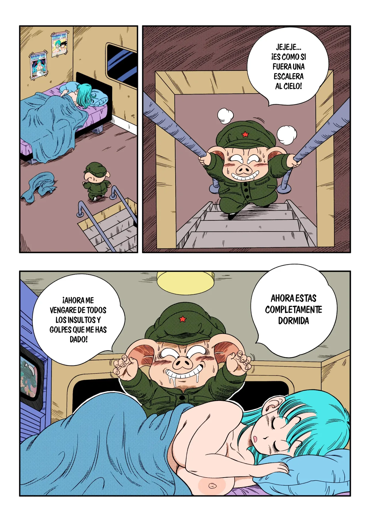 [Yamamoto Doujin (Yamamoto)] Henkatsu! | ¡Cambio! (Dragon Ball) [Spanish] [Colorized] [Decensored] 이미지 번호 7