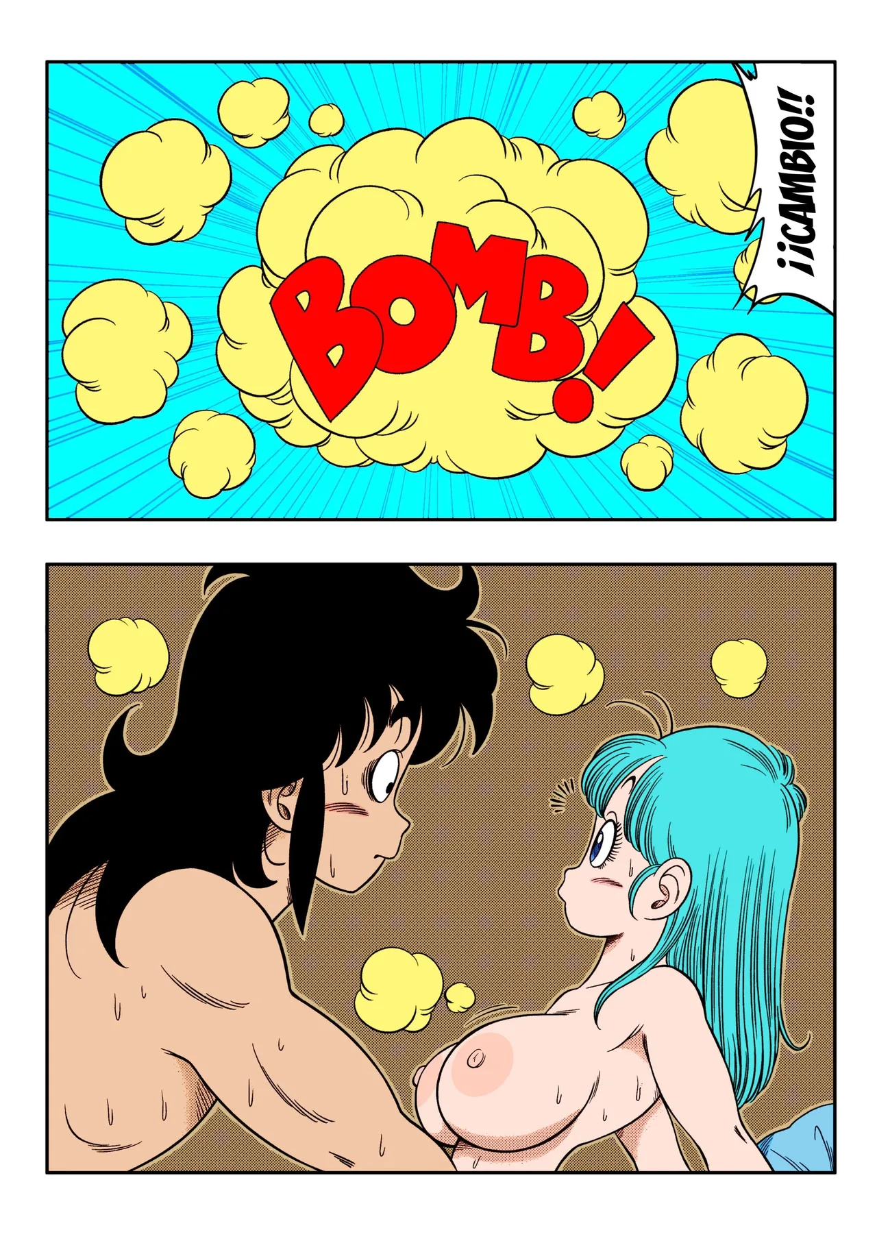 [Yamamoto Doujin (Yamamoto)] Henkatsu! | ¡Cambio! (Dragon Ball) [Spanish] [Colorized] [Decensored] 이미지 번호 22