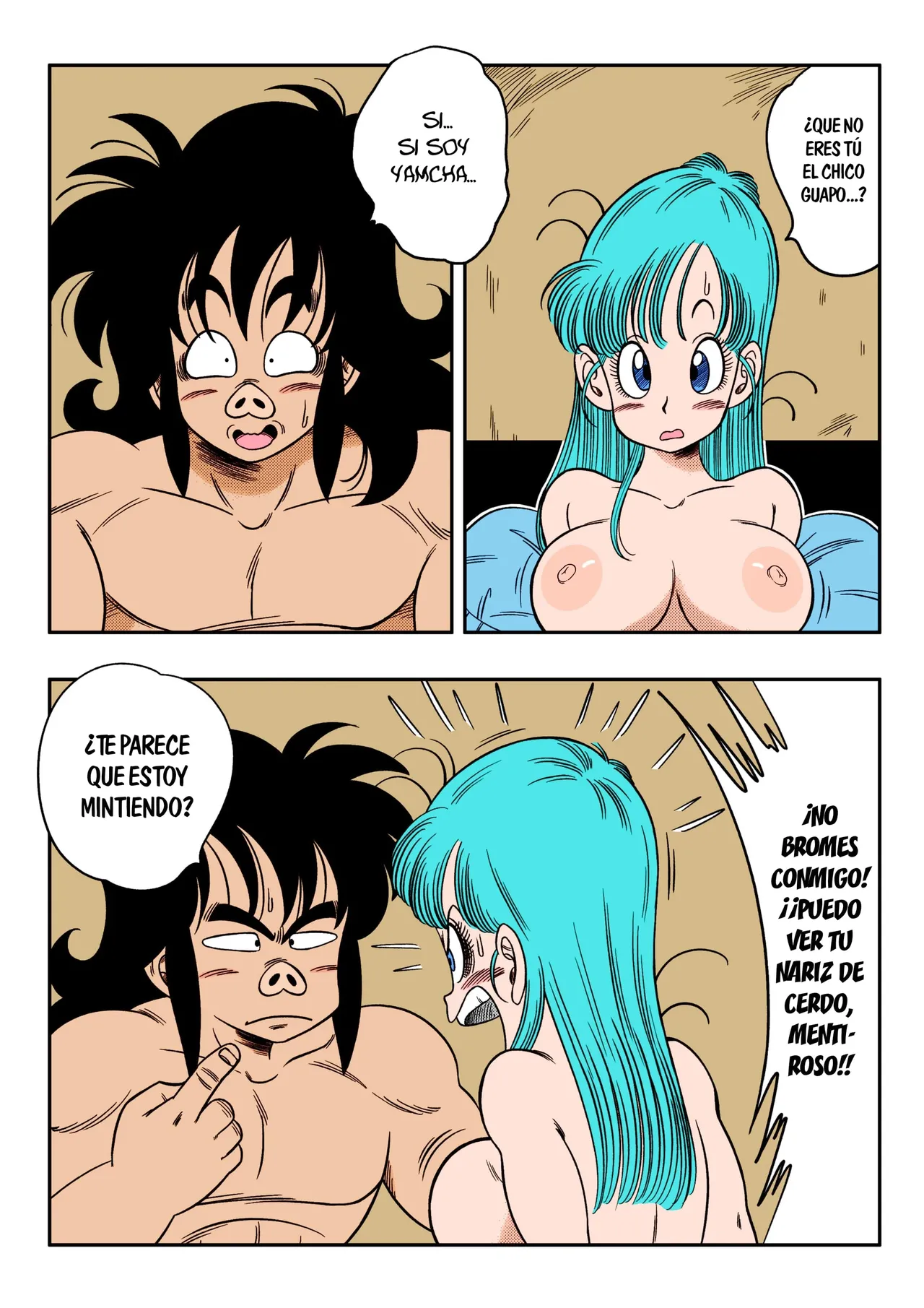 [Yamamoto Doujin (Yamamoto)] Henkatsu! | ¡Cambio! (Dragon Ball) [Spanish] [Colorized] [Decensored] 이미지 번호 23