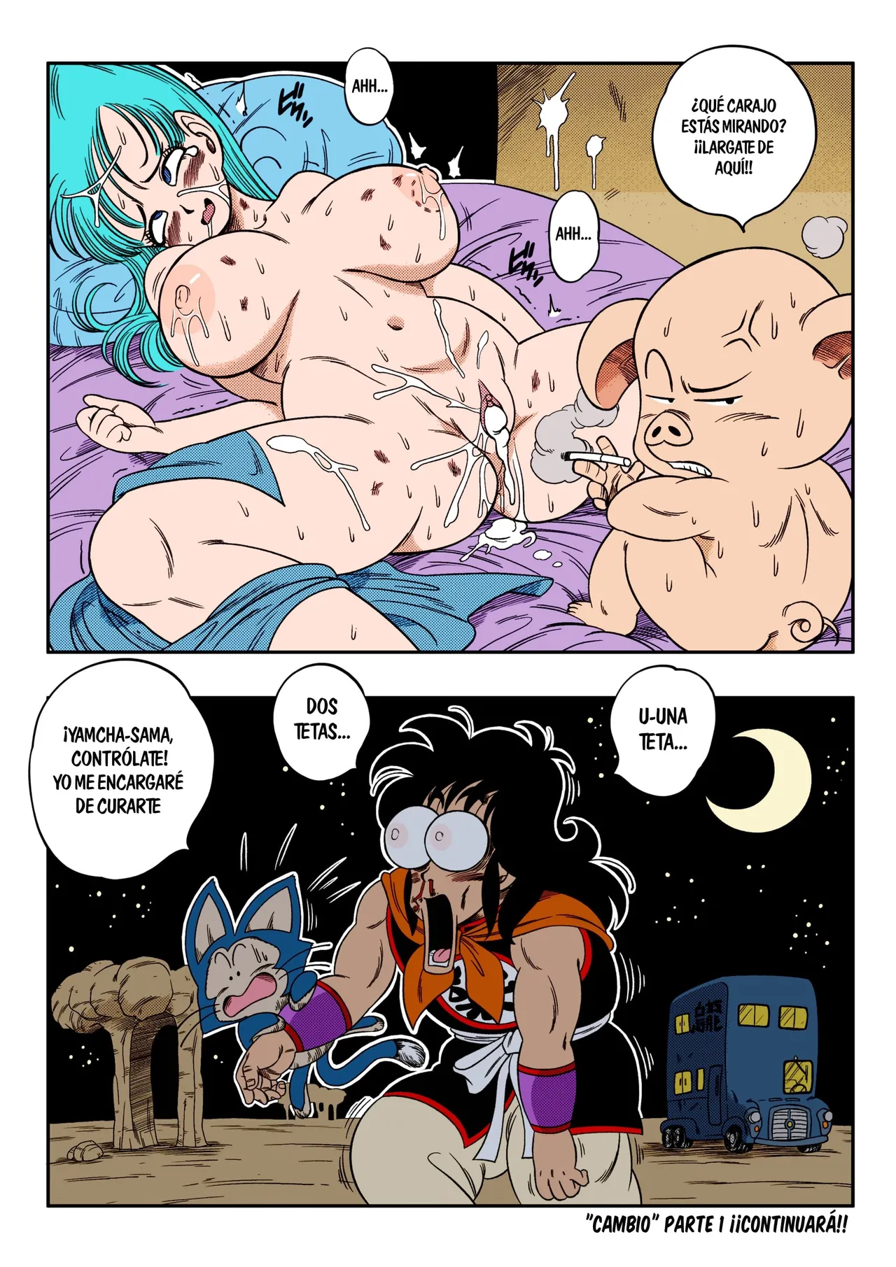 [Yamamoto Doujin (Yamamoto)] Henkatsu! | ¡Cambio! (Dragon Ball) [Spanish] [Colorized] [Decensored] 이미지 번호 29