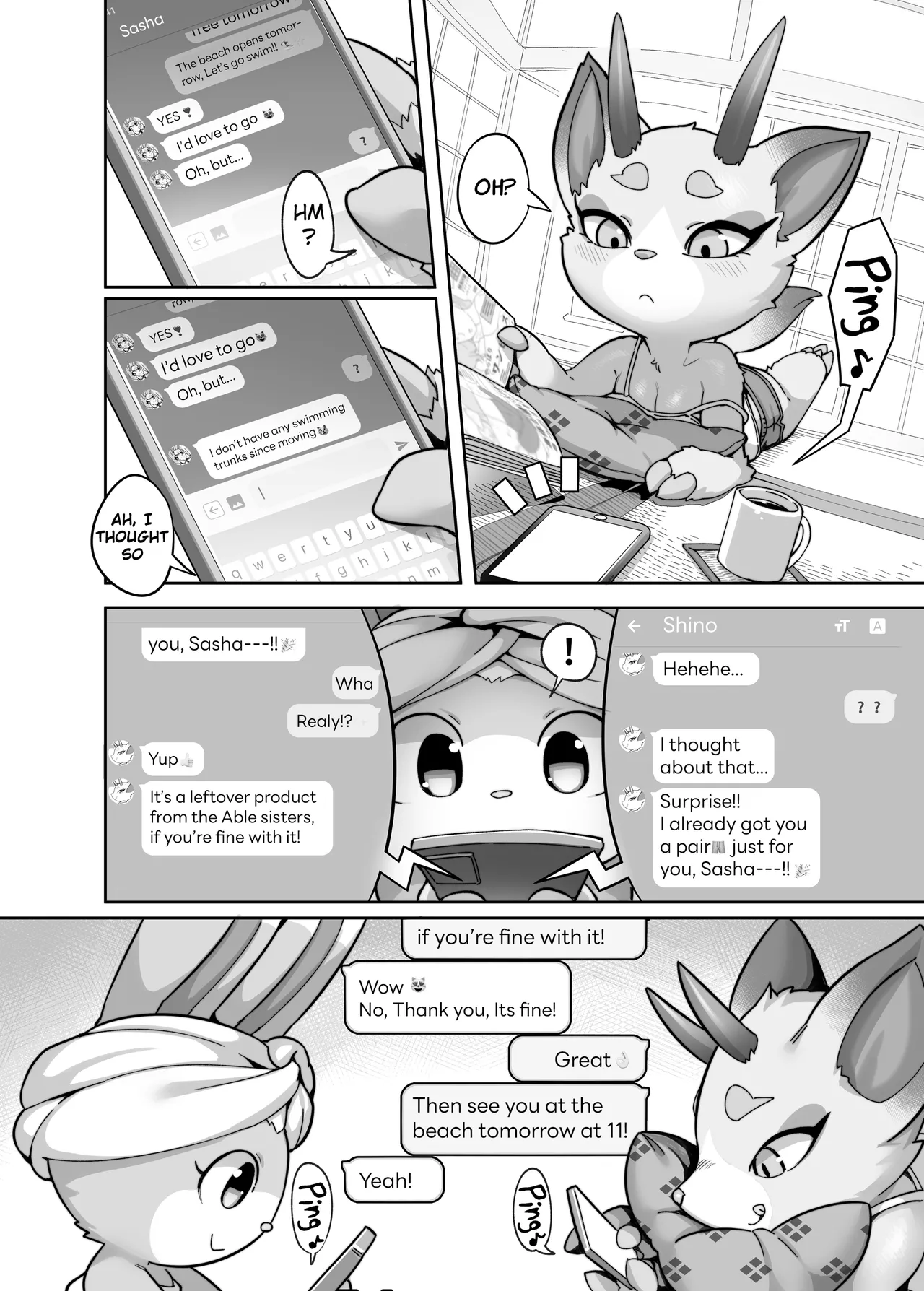 [Tamanokoshi (Tamanosuke)] Speaking about the Beach, Wouldn't You Rather Do It Ouside (Animal Crossing) [English] [Digital] numero di immagine  5