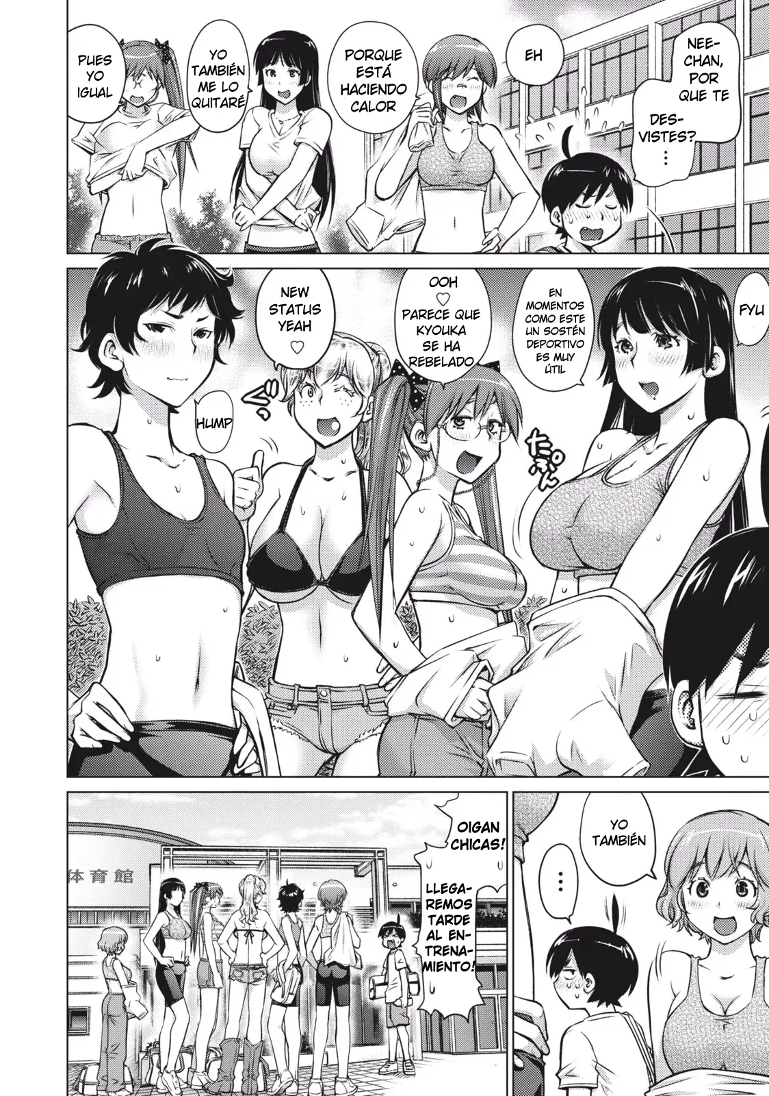 [Aizome Gorou] Otome no Tatakai (Ooki Onnanoko wa sukidesu ka? Chap.7) | Batalla de Doncellas (Te gustan las chicas grandes? Cap.7) [Spanish] [Harenchi no Fansub] [Digital] numero di immagine  2