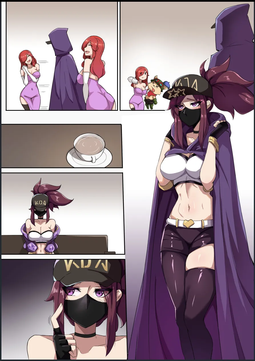 [泪吉] 英雄联盟 阿卡丽(no text sample) image number 3