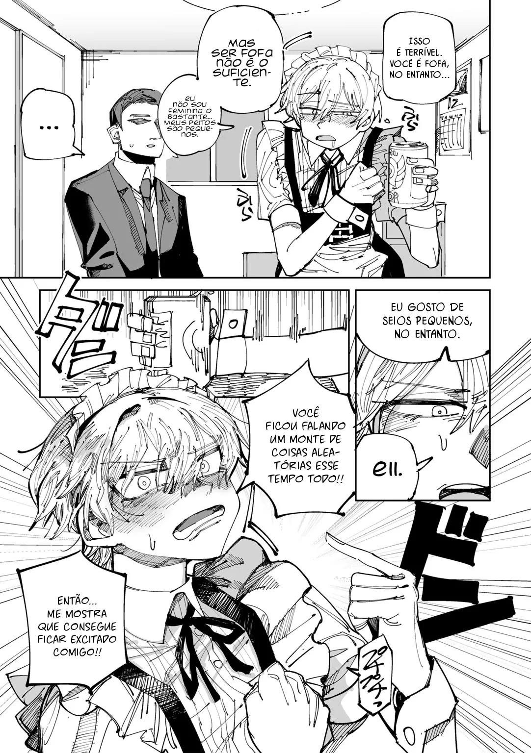 [Tenno] Yoidore Maid no Tokubetsu Houshi | Serviço Especial da Empregada Bêbada (COMIC Gucho Vol. 19) [Portuguese-BR] [Jonas Rosa] 画像番号 7