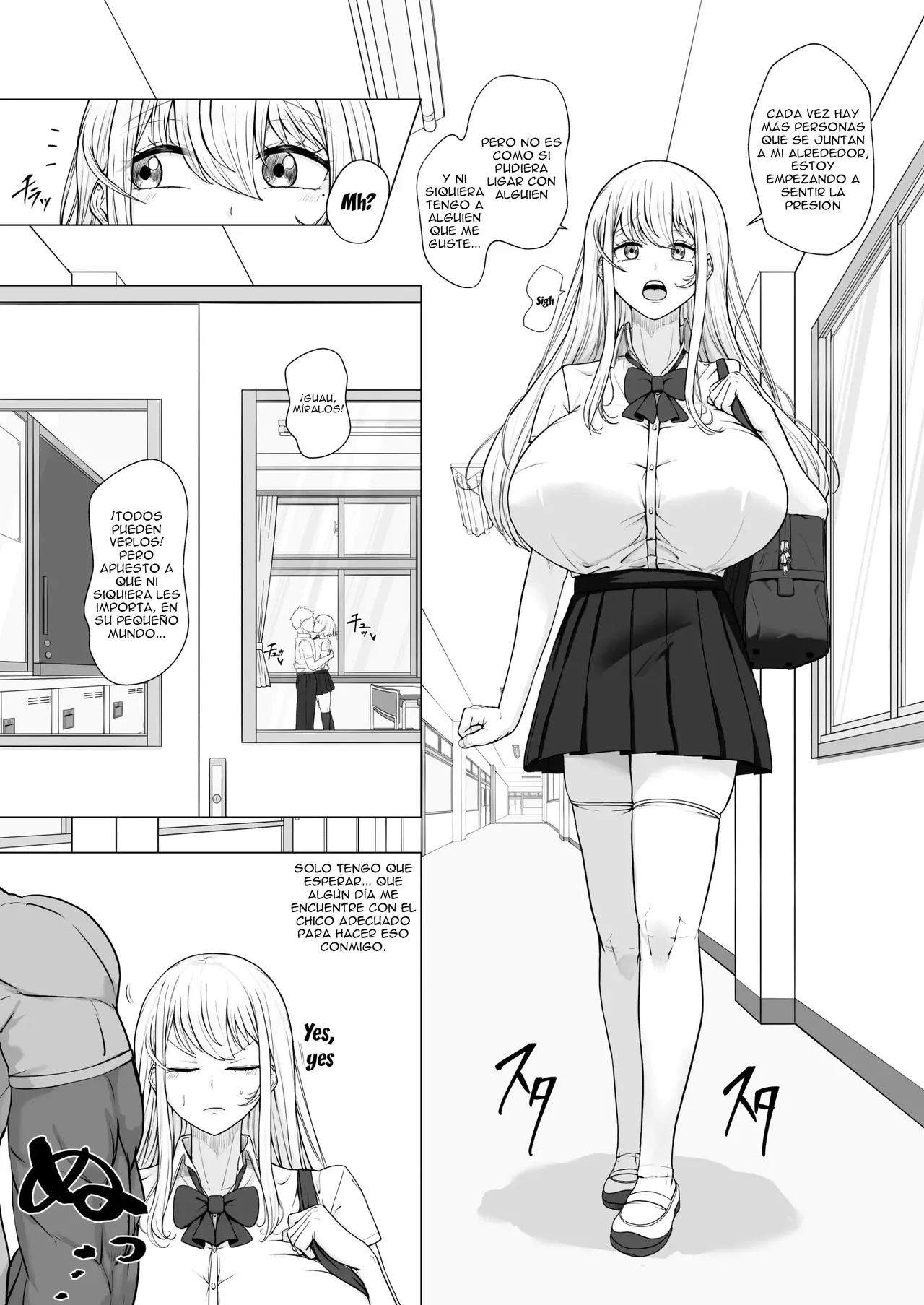 [Kaydin Kaydin (Kaydin)] Muttsuri Onnanoko wa Kotowarenai | La Calladita No Dice Que No {Spanish} {EbisuTraslade - Winder} изображение № 3