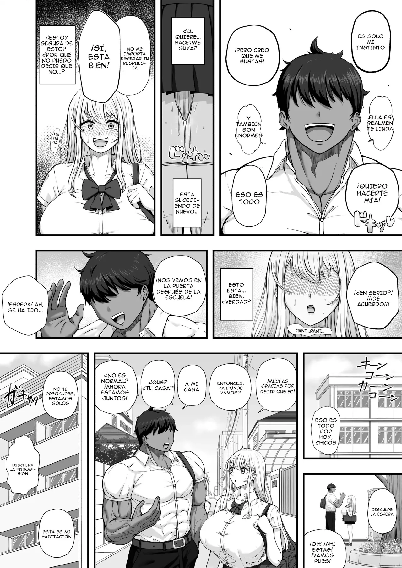 [Kaydin Kaydin (Kaydin)] Muttsuri Onnanoko wa Kotowarenai | La Calladita No Dice Que No {Spanish} {EbisuTraslade - Winder} изображение № 9