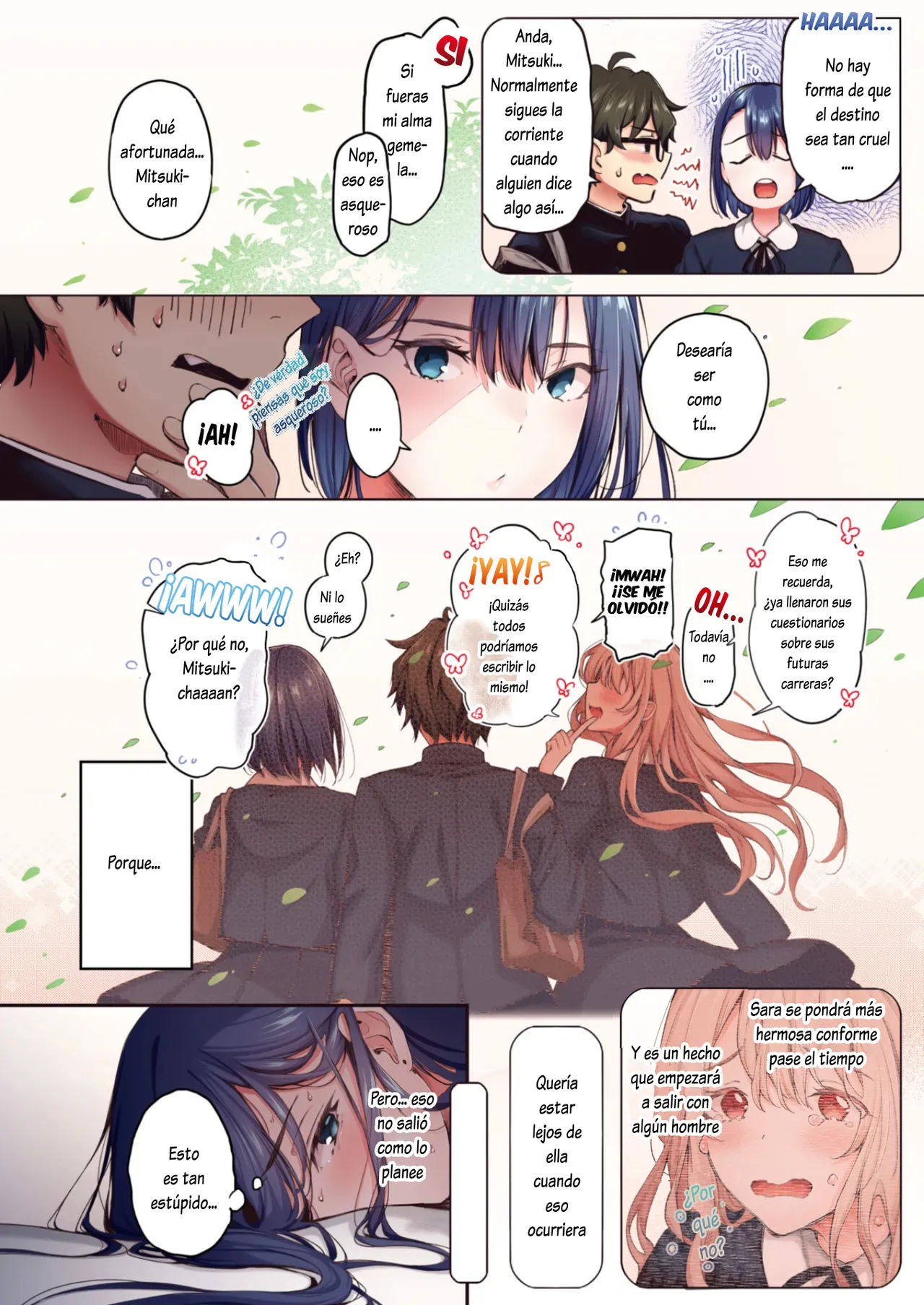 [Pyon-kti] Watashi no kiraina hito| Alguien que odio (COMIC Kairakuten BEAST 2025-04) [Spanish] [Lovely Diablesse Scan] [Digital] изображение № 10