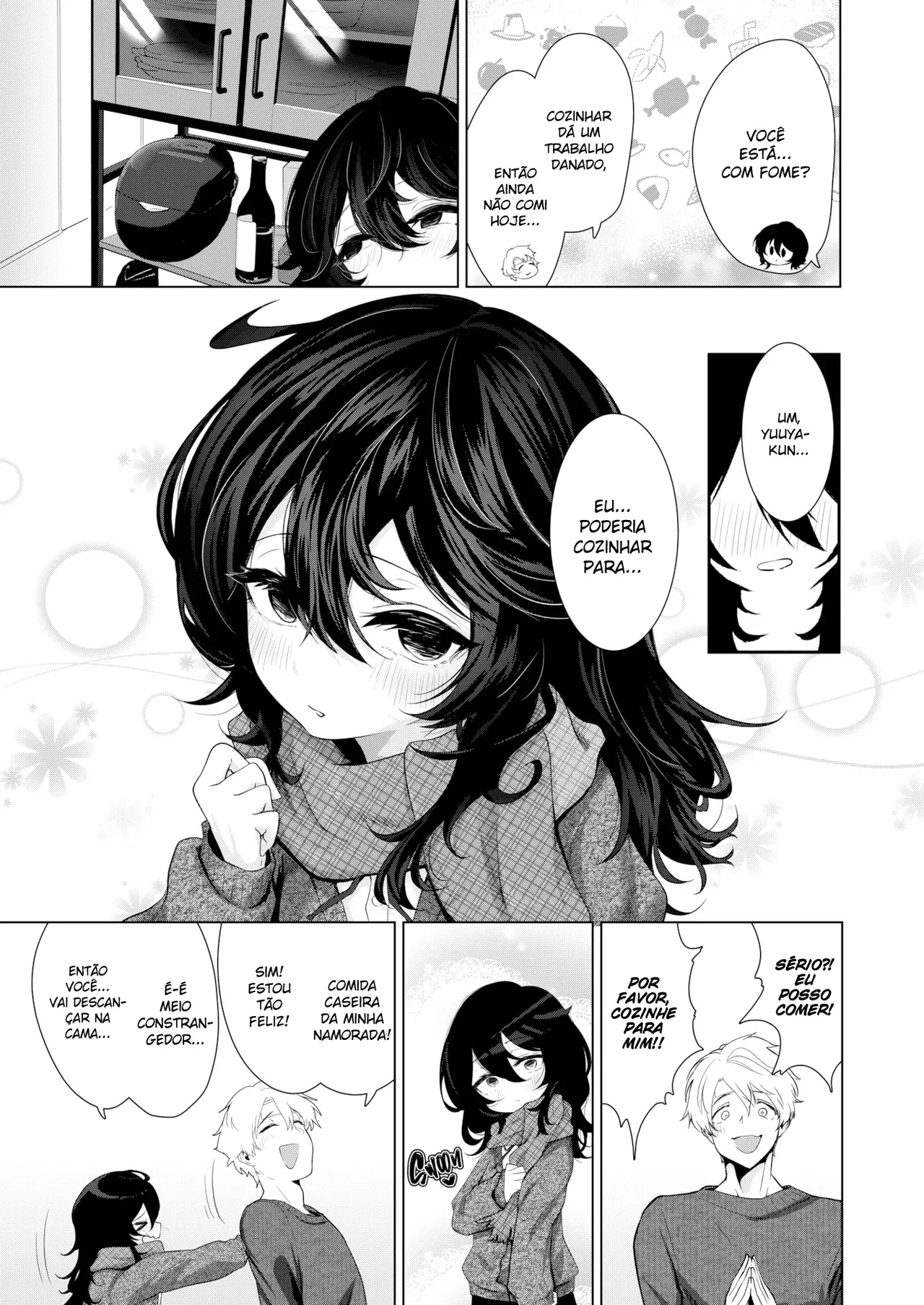 [Ooooalikui] Kanojo ni Onegai! (COMIC Kairakuten 2024-06) [Portuguese-BR] [Digital] изображение № 3