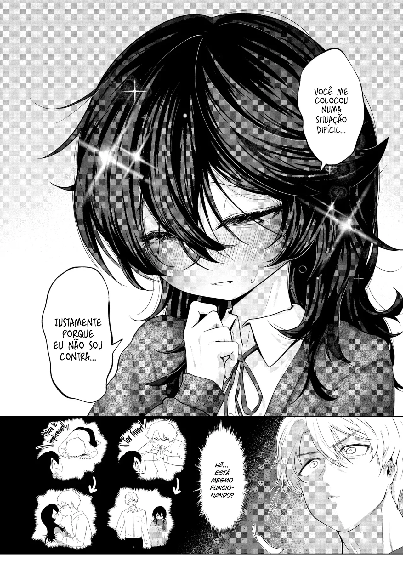 [Ooooalikui] Kanojo ni Onegai! (COMIC Kairakuten 2024-06) [Portuguese-BR] [Digital] изображение № 8