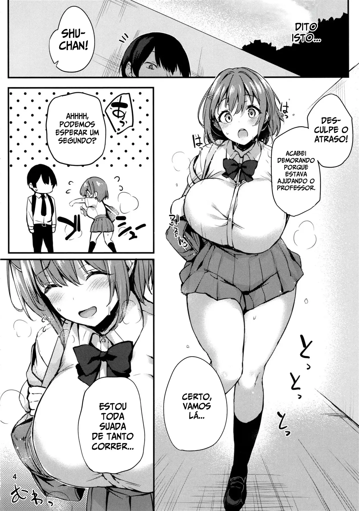 (C105) [Onyitei (Tirotata)] Kaori no Toriko [Portuguese-BR] 5eme image