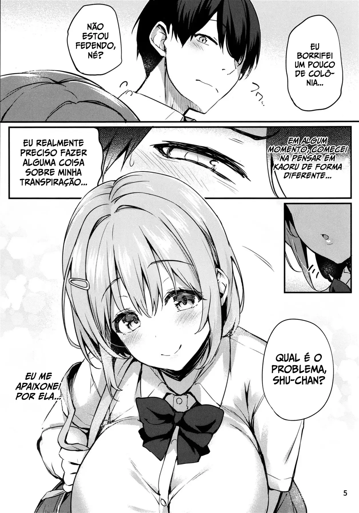 (C105) [Onyitei (Tirotata)] Kaori no Toriko [Portuguese-BR] 6eme image