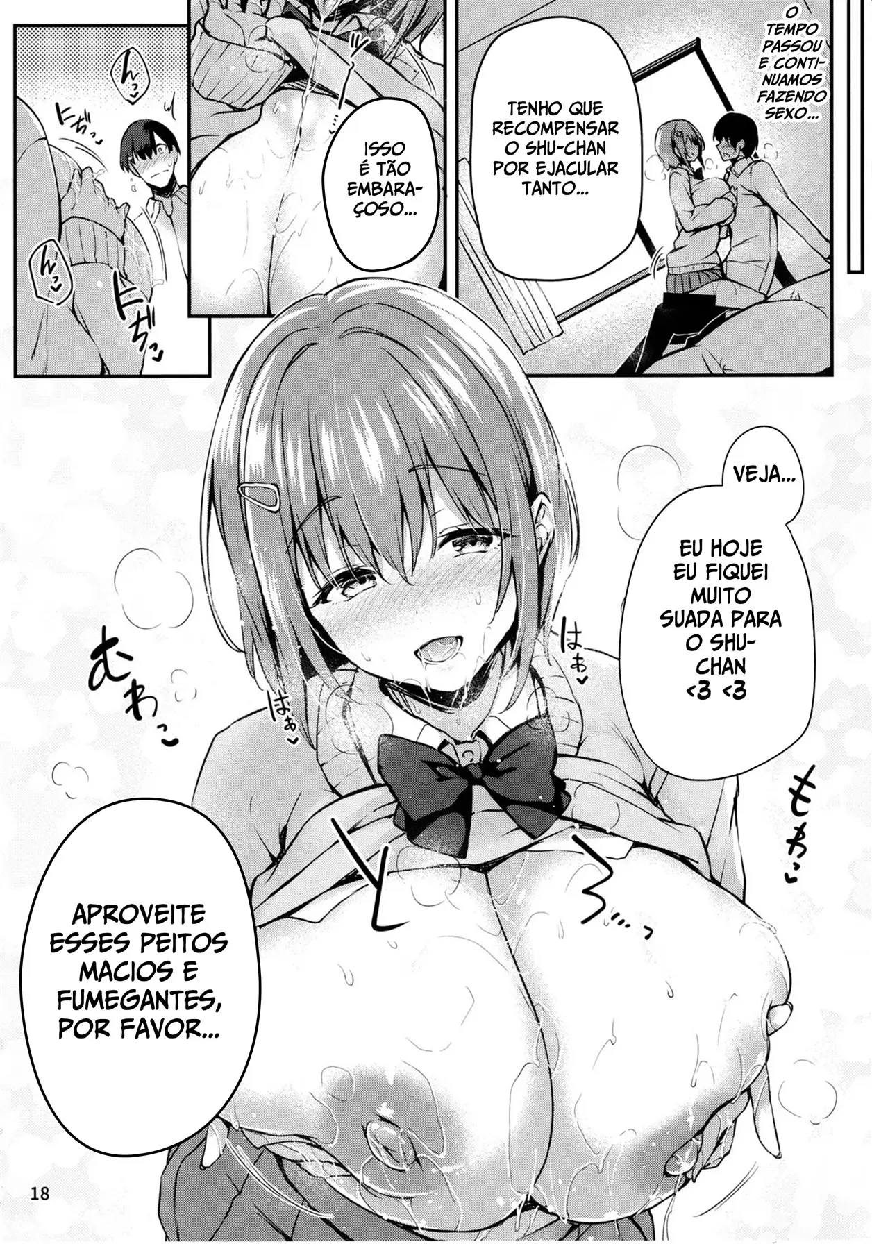 (C105) [Onyitei (Tirotata)] Kaori no Toriko [Portuguese-BR] 19eme image