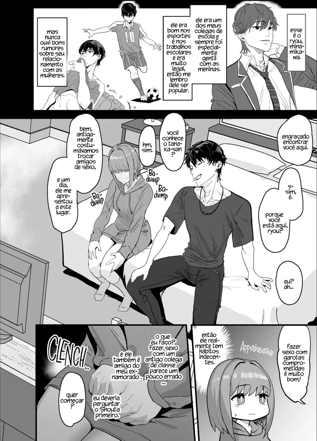 [Nhoooooooooooooo (Oosawara Sadao)] Netorase Club [Portuguese-BR] [Digital] image number 39