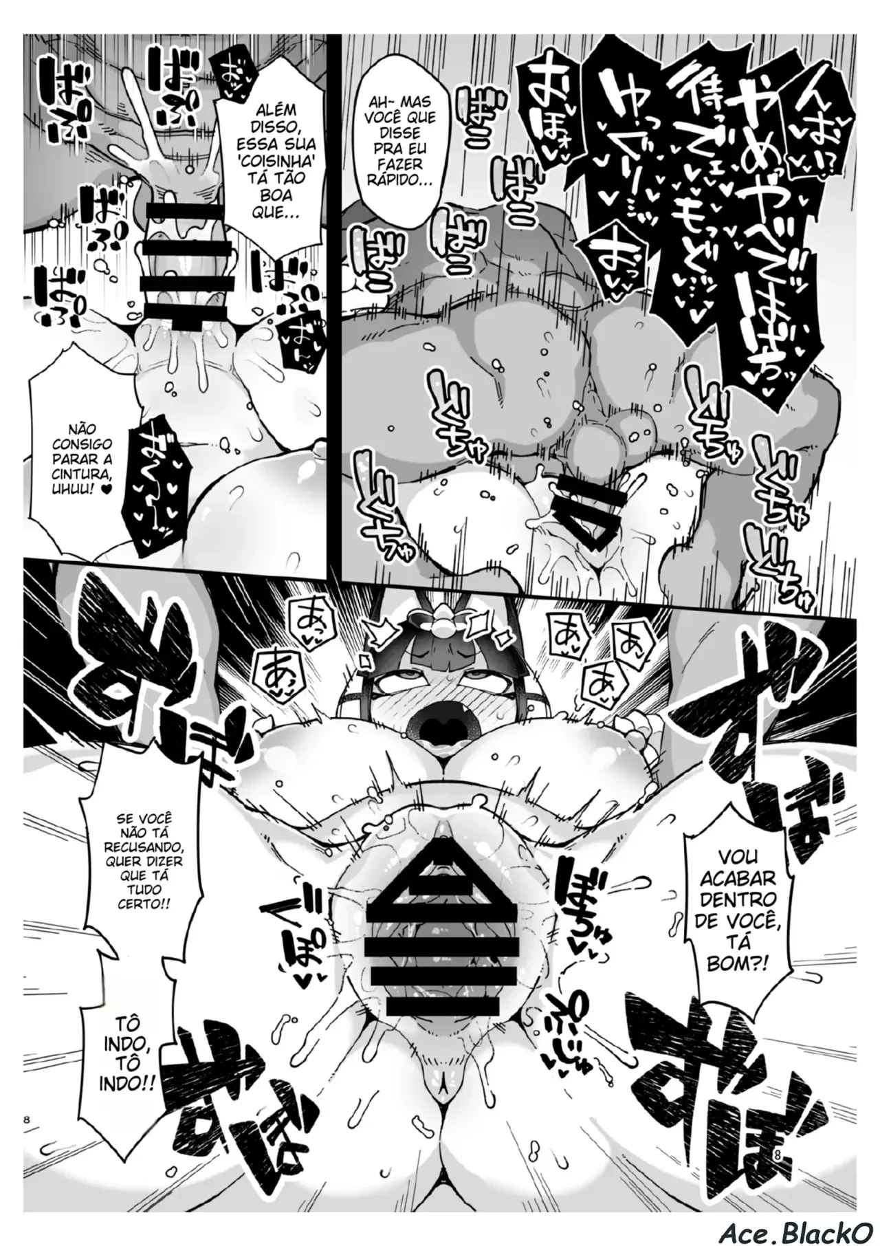 [Fukurou-ya (Fukurou)] Nile-chan ga Saimin Nanka ni Makeru Wake Nai daro!!! [Portuguese-BR] [Digital] image number 7