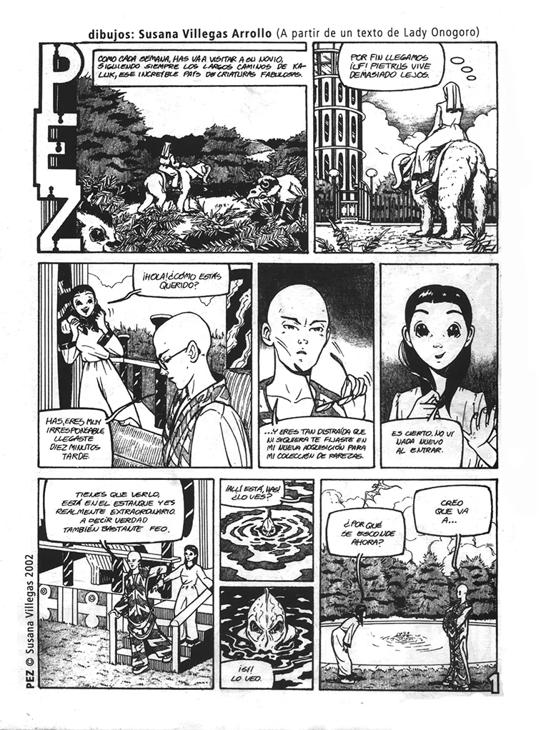 [Susana Villegas] PEZ [Spanish] ONE SHOT изображение № 1