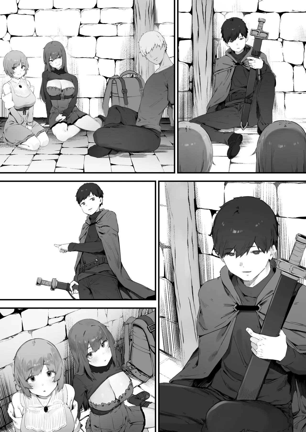 [Nigiri Usagi] Noroi no Sei de MP ga Tarimasen!! [Textless] 图片编号 80