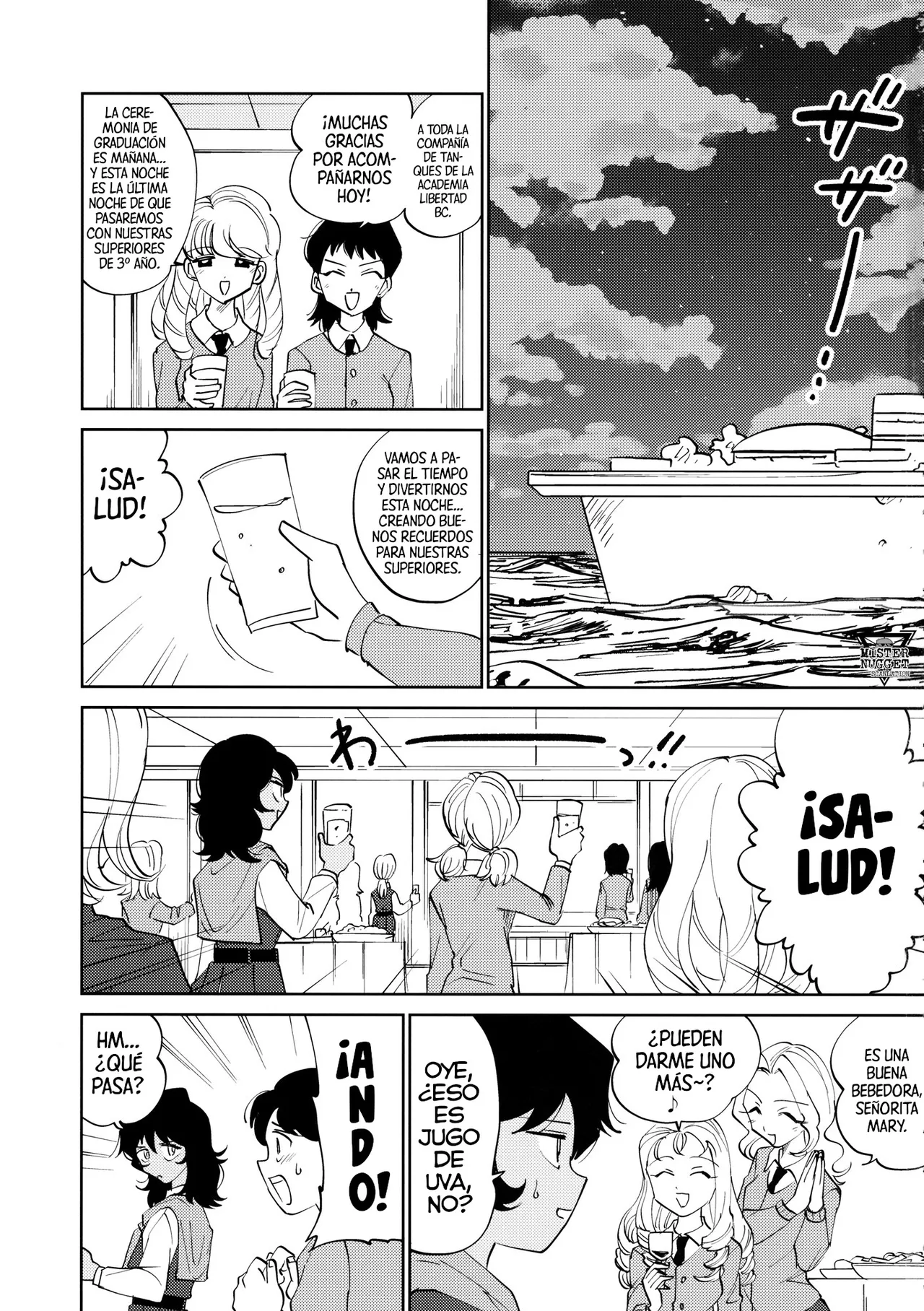 (Panzer Vor! 21) [Nekomonido (Sanada)] FOR HERE OR TO GO? | ¿PARA AQUÍ O PARA LLEVAR? (Girls und Panzer) [Spanish] [Mister Nugget] 이미지 번호 2