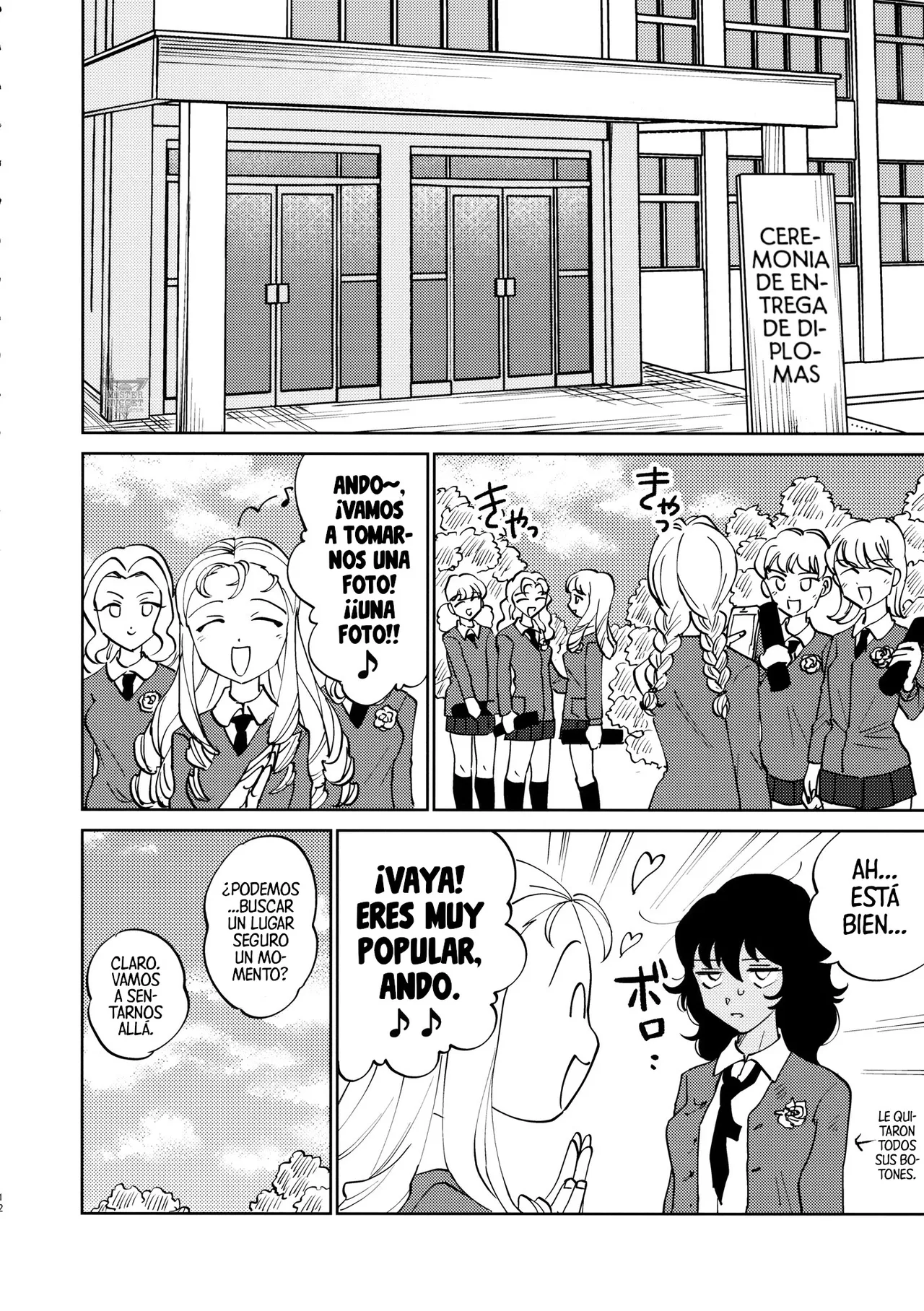 (Panzer Vor! 21) [Nekomonido (Sanada)] FOR HERE OR TO GO? | ¿PARA AQUÍ O PARA LLEVAR? (Girls und Panzer) [Spanish] [Mister Nugget] 이미지 번호 13