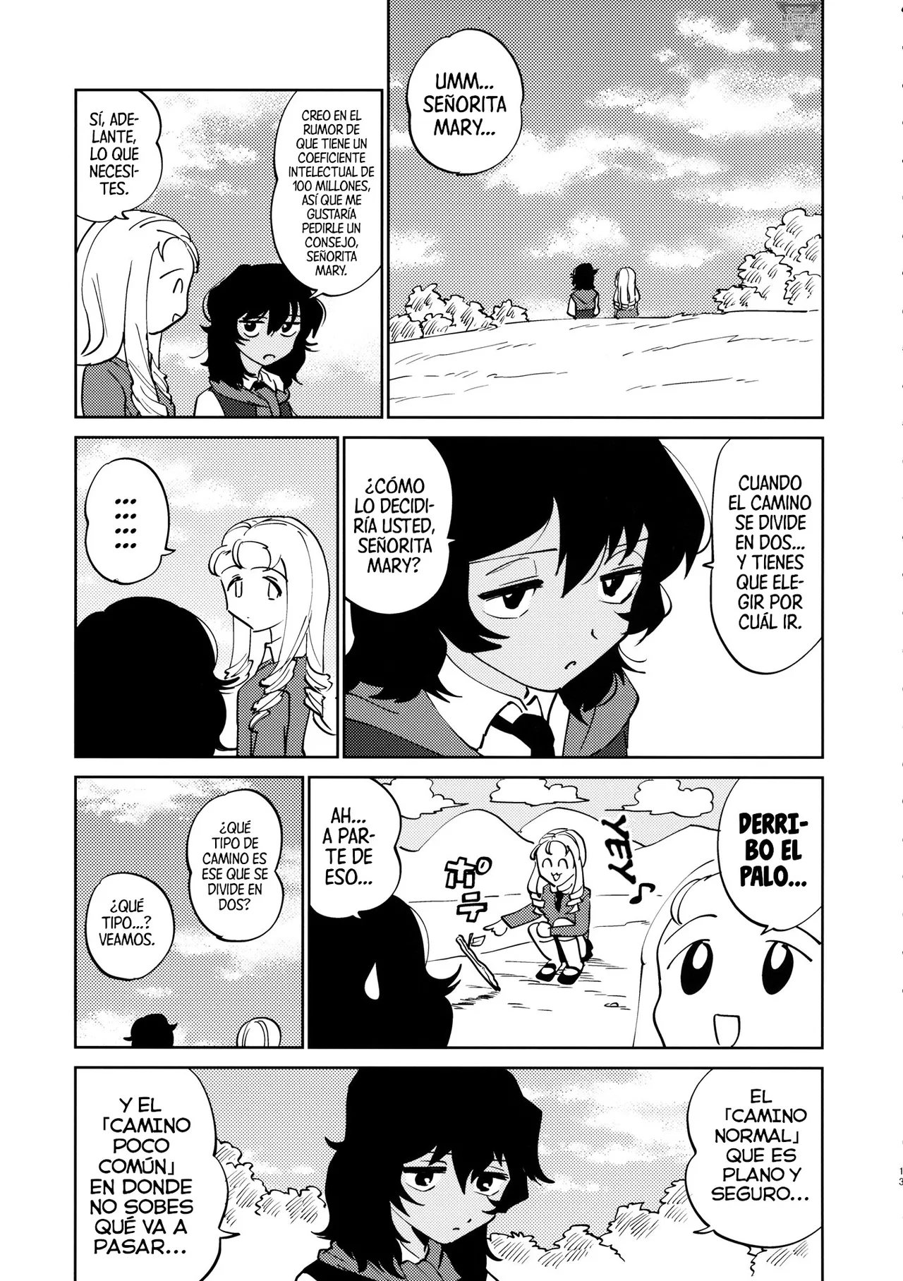 (Panzer Vor! 21) [Nekomonido (Sanada)] FOR HERE OR TO GO? | ¿PARA AQUÍ O PARA LLEVAR? (Girls und Panzer) [Spanish] [Mister Nugget] 이미지 번호 14