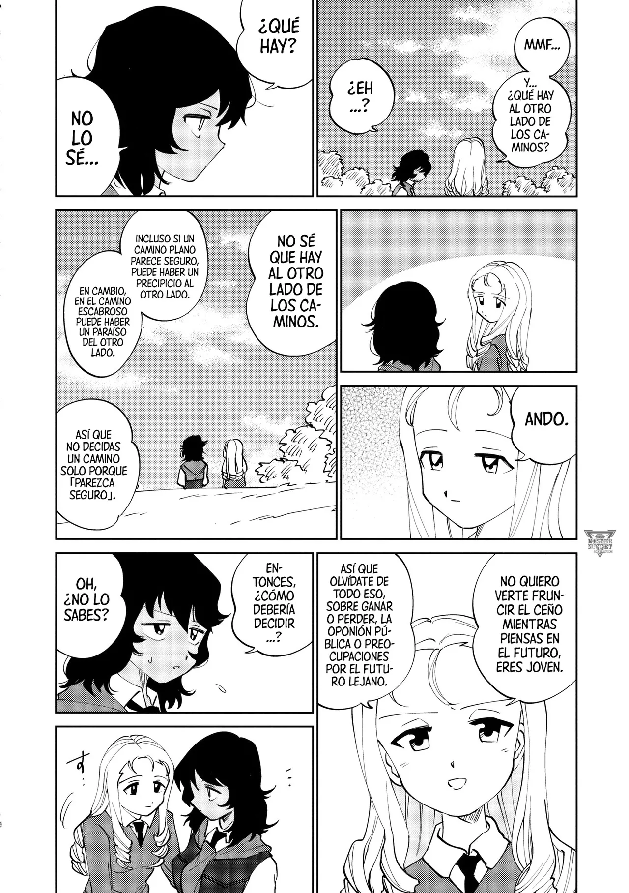 (Panzer Vor! 21) [Nekomonido (Sanada)] FOR HERE OR TO GO? | ¿PARA AQUÍ O PARA LLEVAR? (Girls und Panzer) [Spanish] [Mister Nugget] 이미지 번호 15