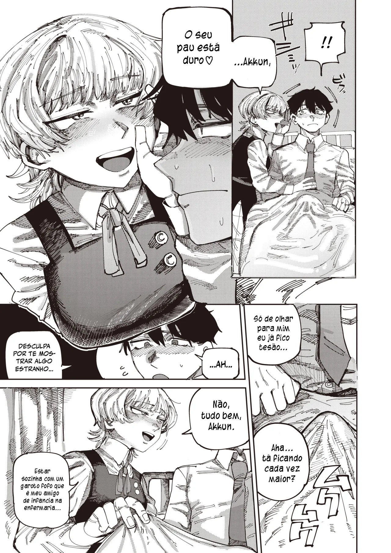 [Tenno] Haru-kun to no ima | Agora com Haru (COMIC HOTMILK 2024-07) [Portuguese-BR] [Jonas Rosa] [Digital] Bildnummer 9