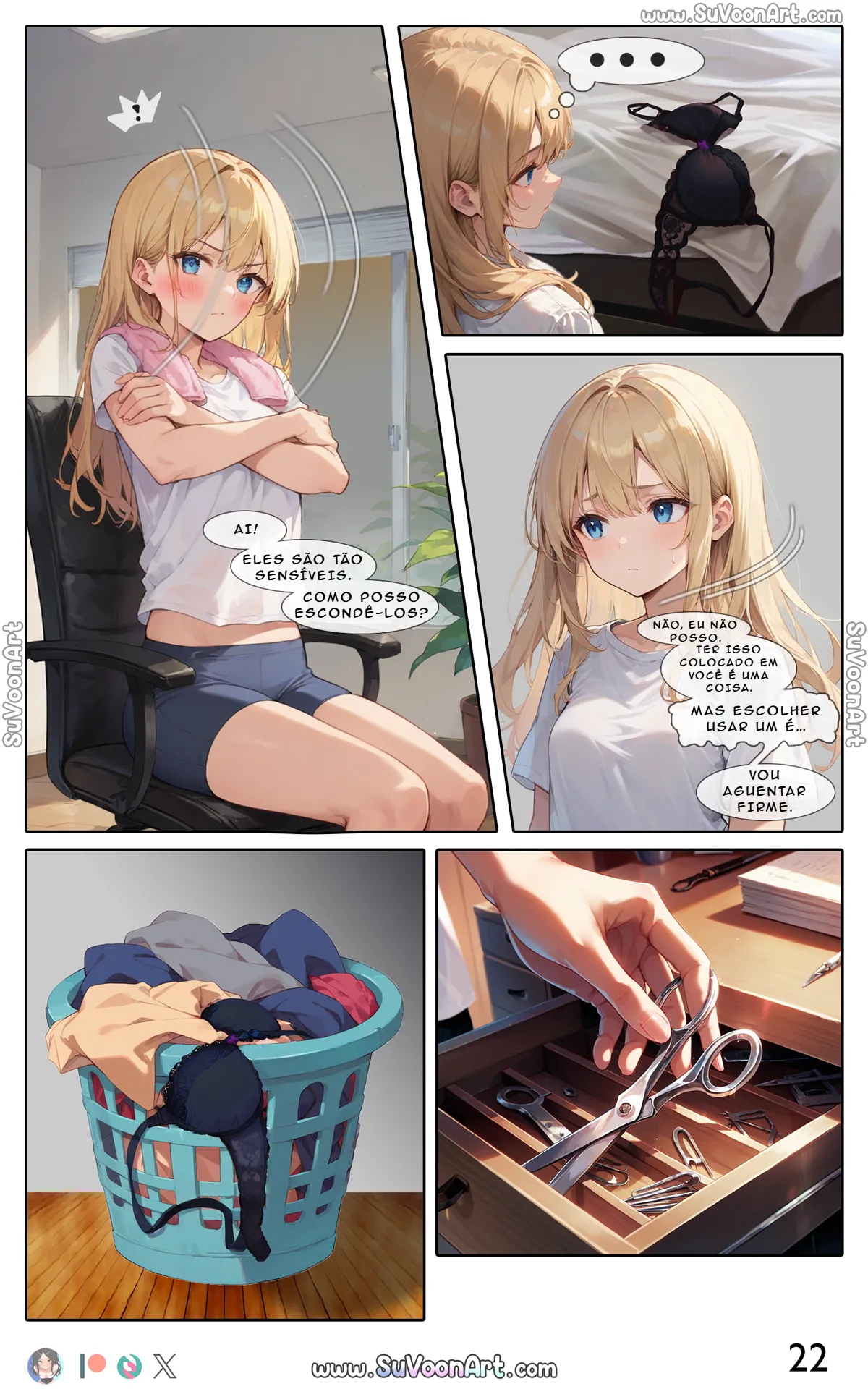 [SuVoonArt] A Ride to Remember | Uma viagem para lembrar Ch. 2 [Portuguese-BR] [AI Generated] 이미지 번호 4