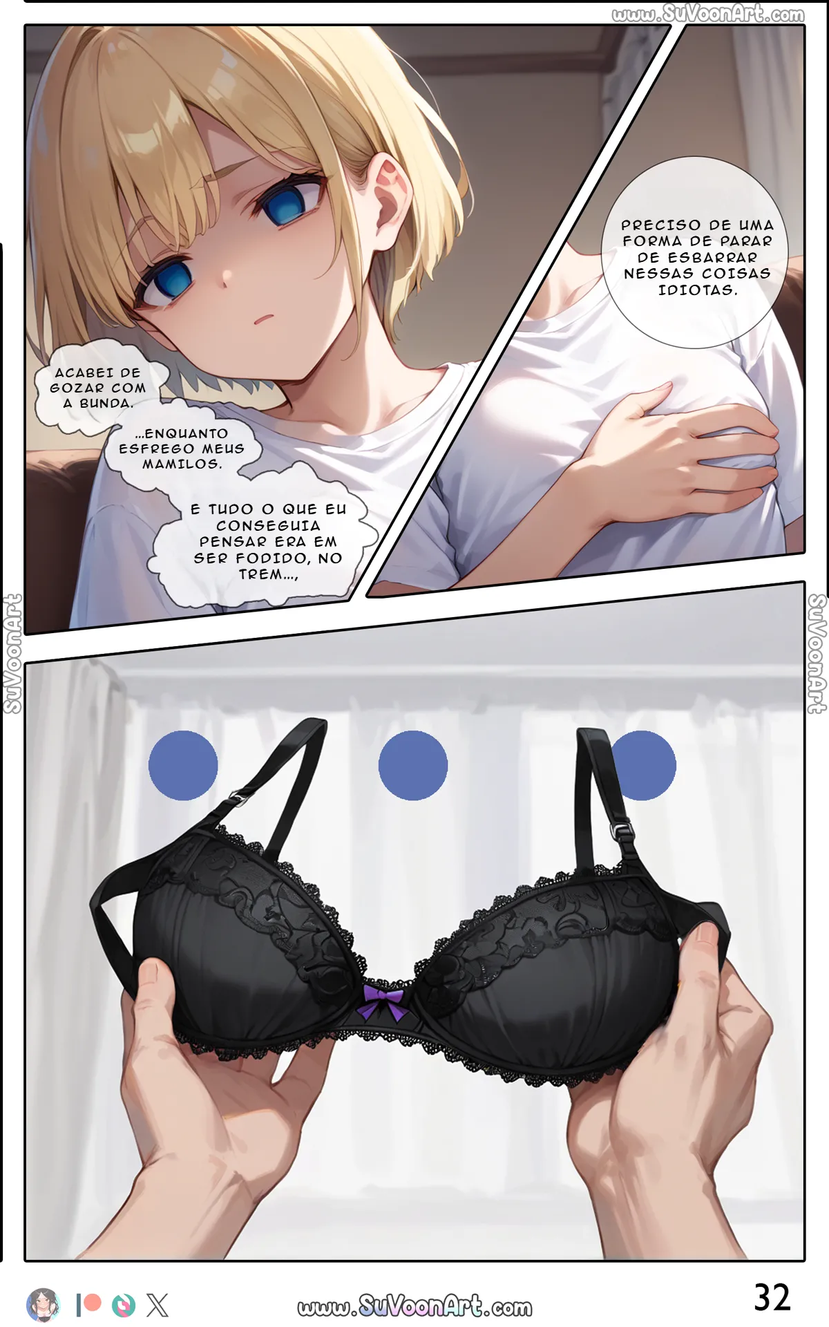 [SuVoonArt] A Ride to Remember | Uma viagem para lembrar Ch. 2 [Portuguese-BR] [AI Generated] 이미지 번호 14