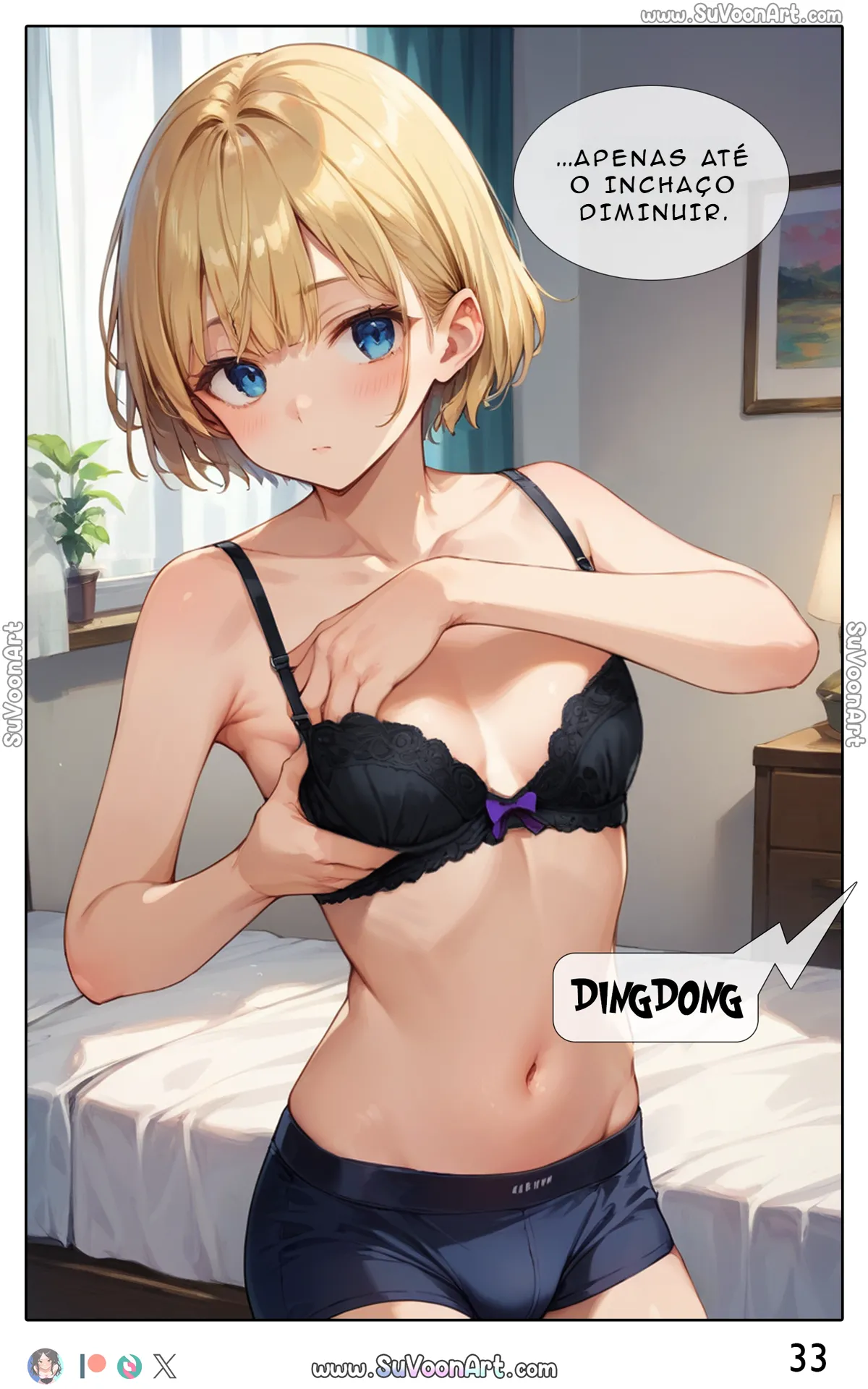 [SuVoonArt] A Ride to Remember | Uma viagem para lembrar Ch. 2 [Portuguese-BR] [AI Generated] 이미지 번호 15