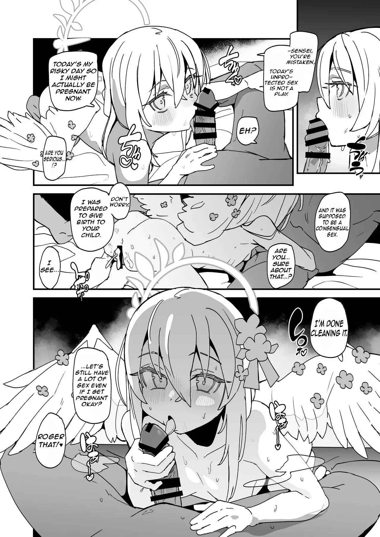 [Rabbit's Foot (maze*)] AZUSA Sukebe Book (Blue Archive) [Digital] (N.B.C.J.B SCANS) изображение № 19