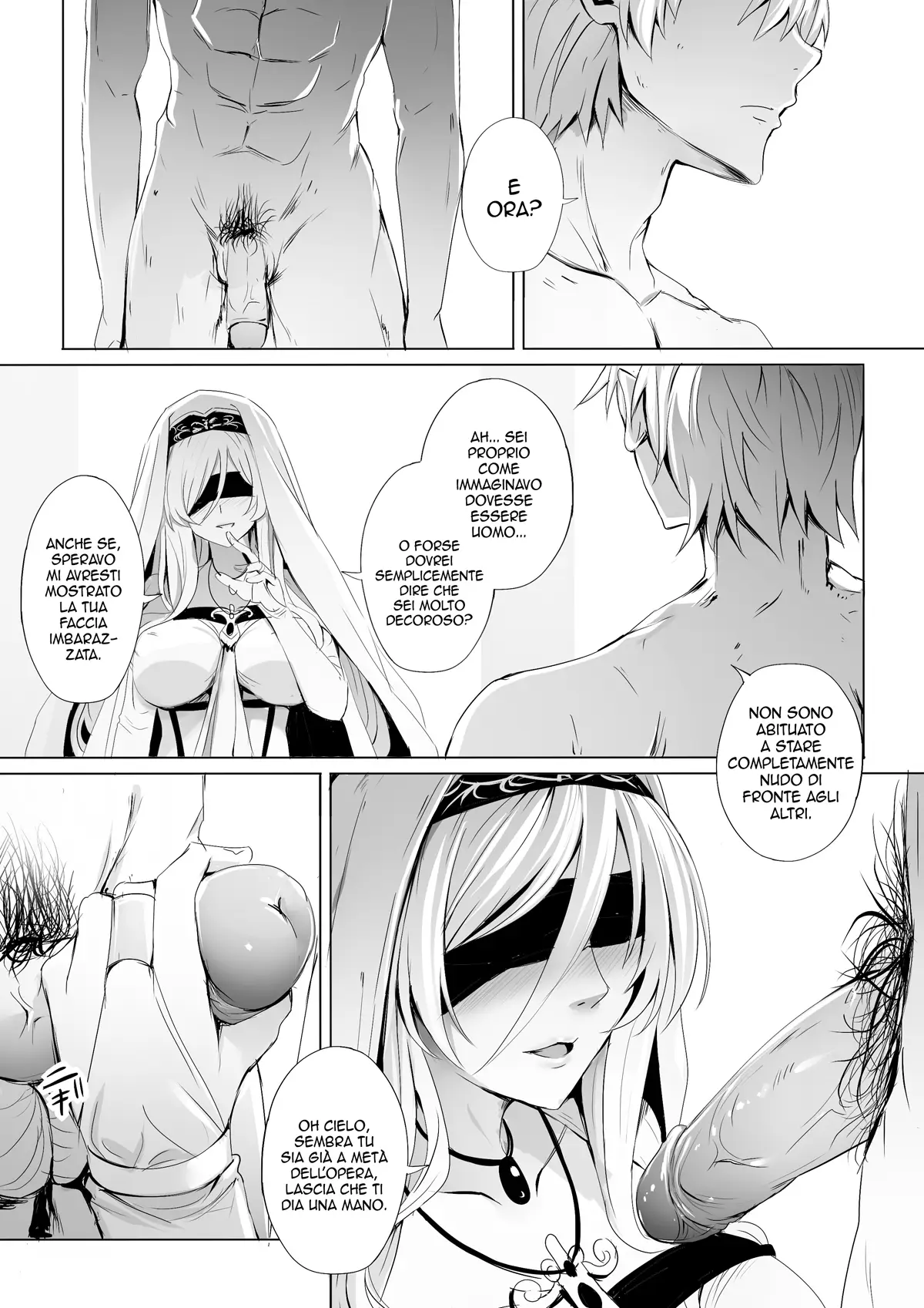 [Ginhaha] Sei no Daishikyou to Koware Yasui Otome | L' Attesa Ricompensa (Goblin Slayer) [Italian] image number 3