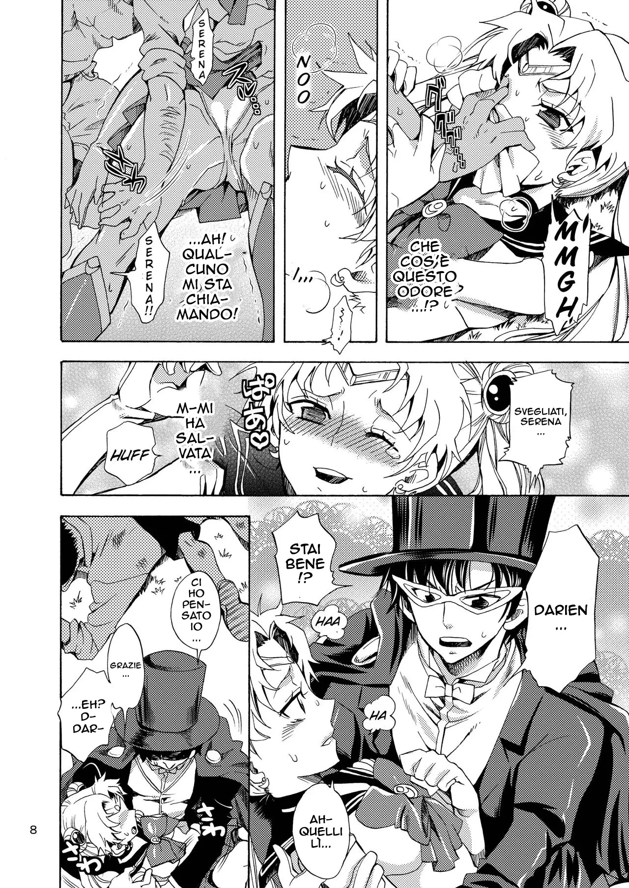 (C80) [Kurione-sha (YU-RI)] Bishoujo Senshi ni Oshioki! | Ecco a Cosa Serve Milord (Sailor Moon) [Italian] 7eme image